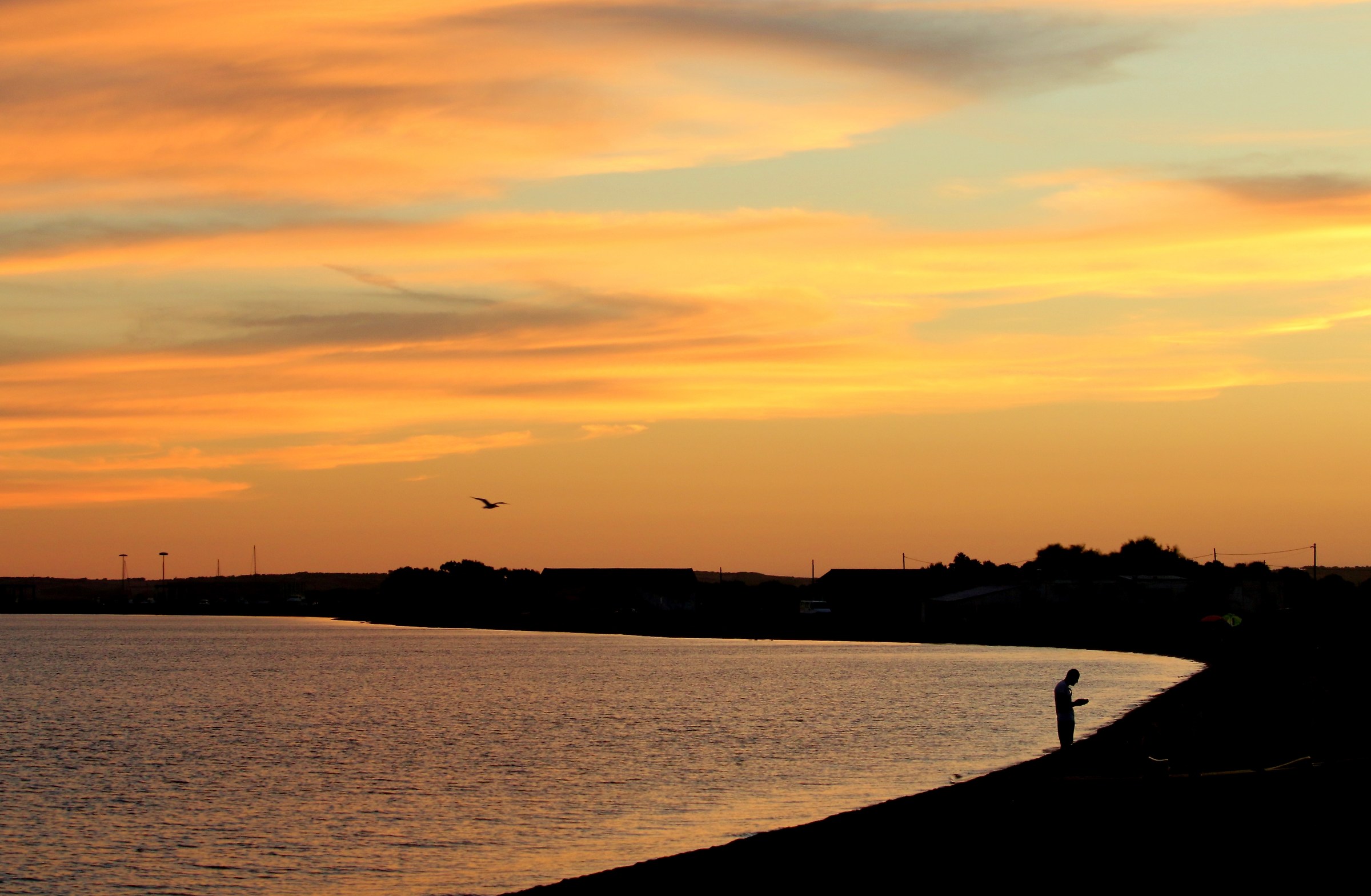tramonto a Torre Grande (or)
