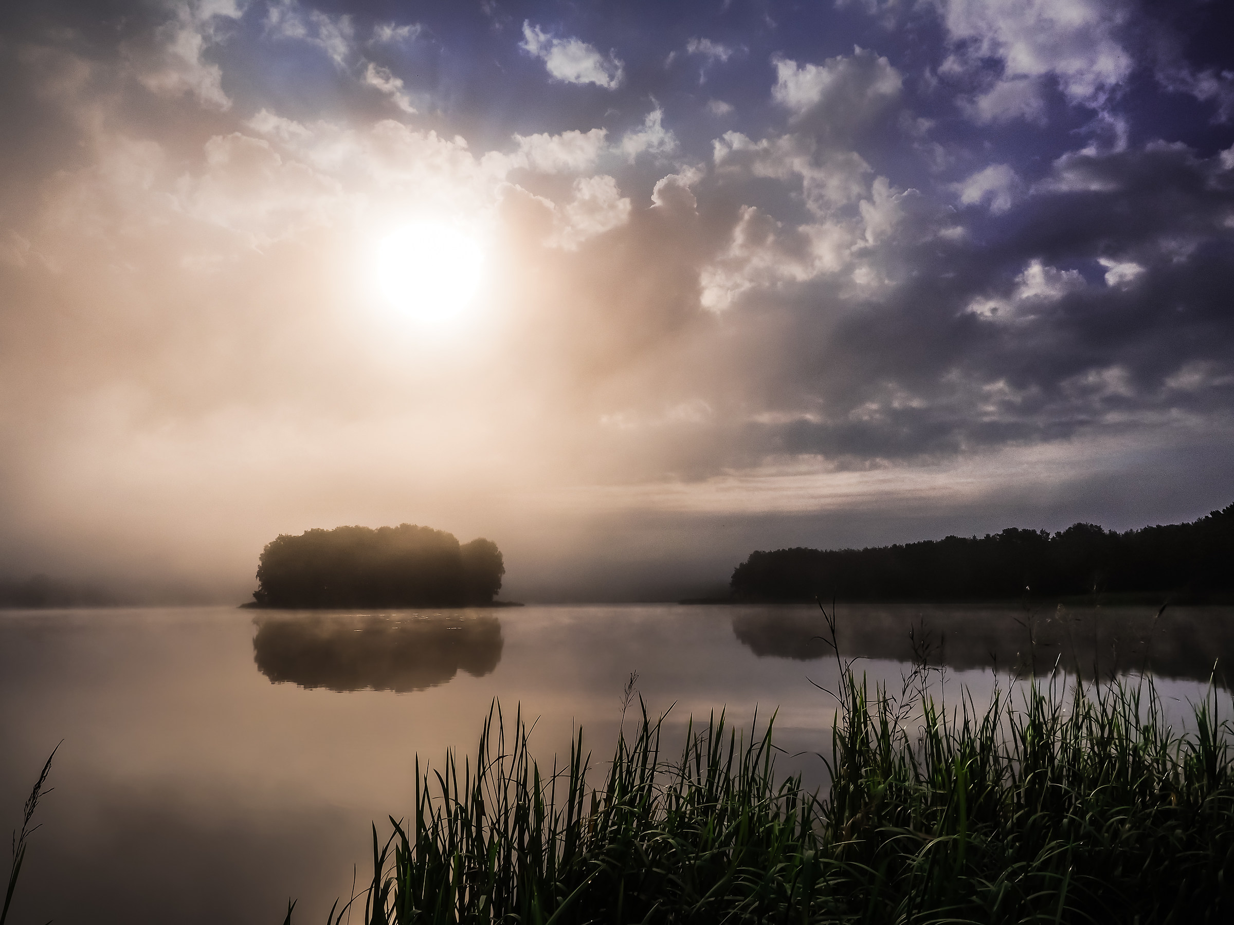 Summer misty morning - Sielpia.