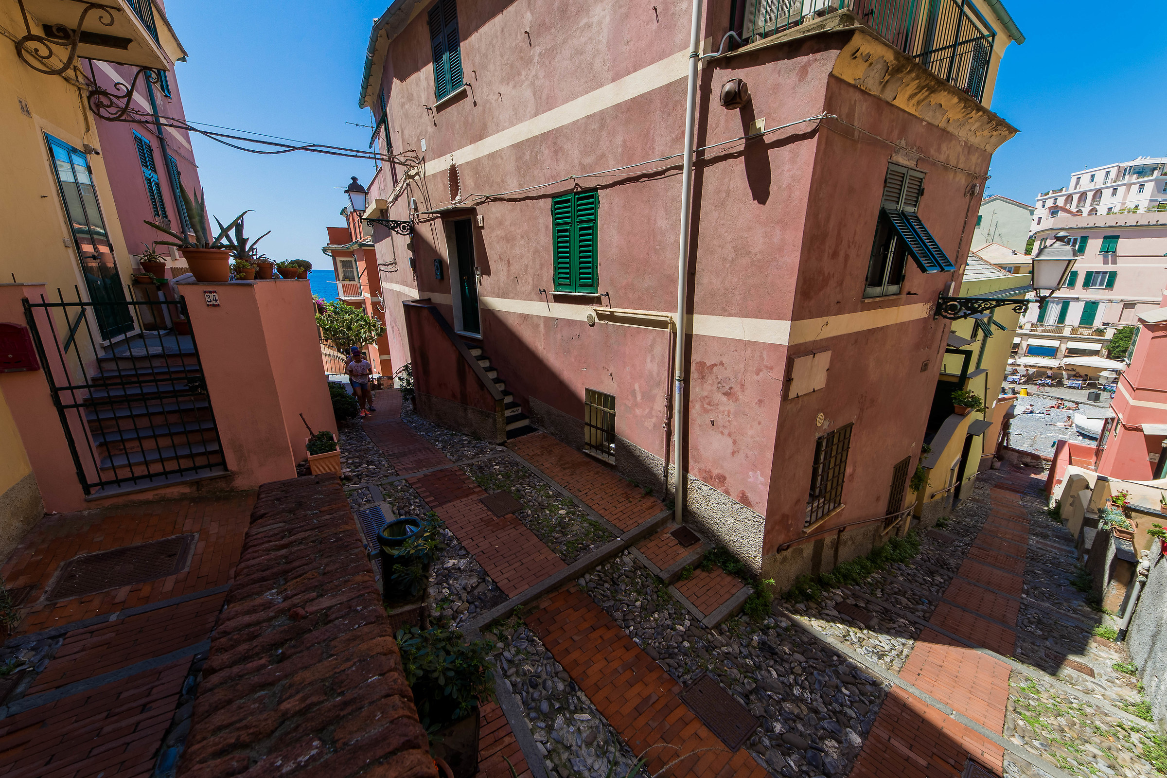 The streets of Boccadasse