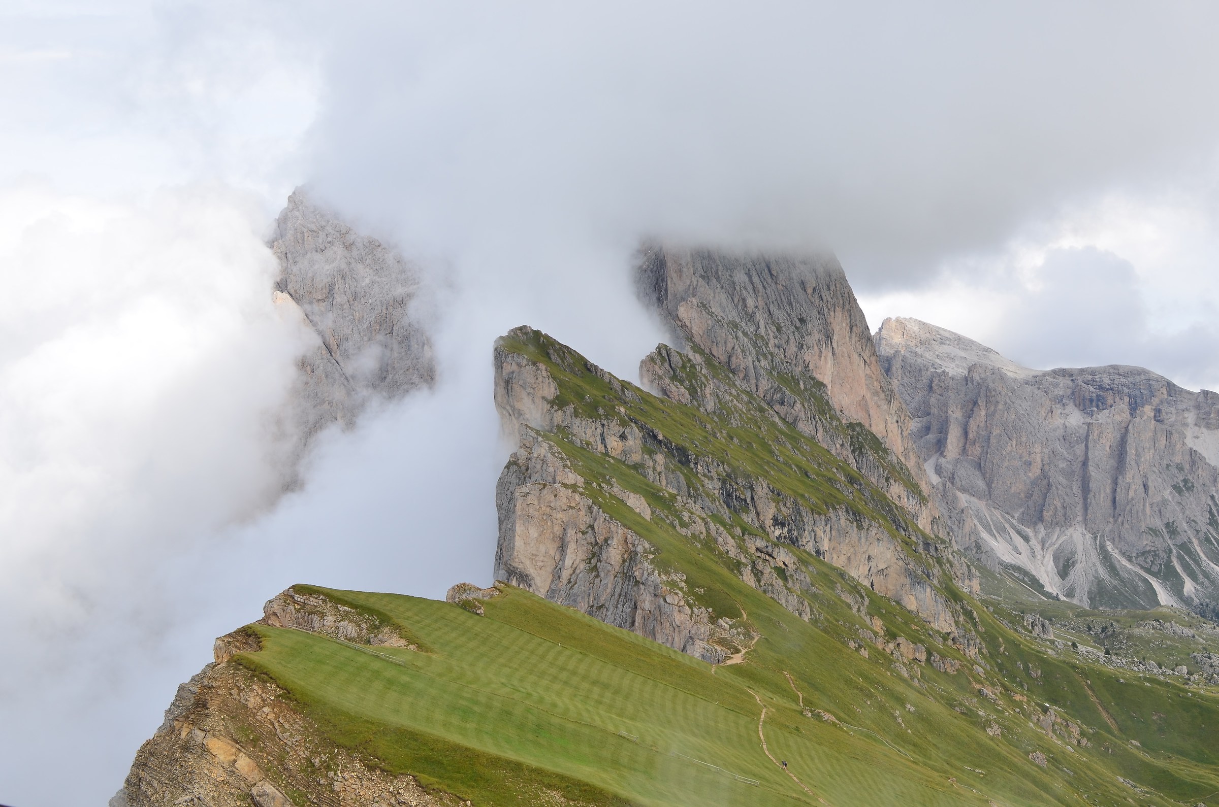 Gruppo delle Odle dal Seceda