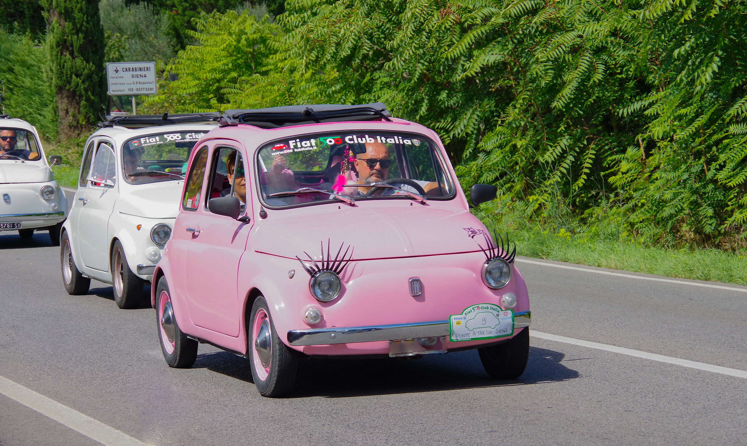 Se ha le ciglia...è un auto truccata!