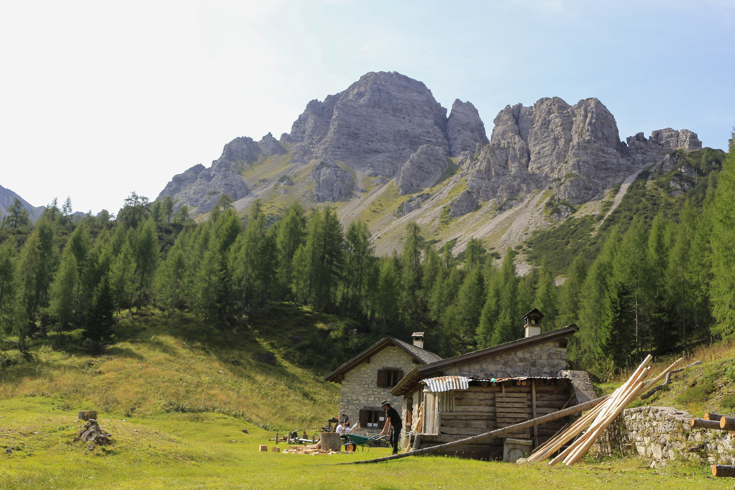 Casera Val Binon, Dolomiti Friulane
