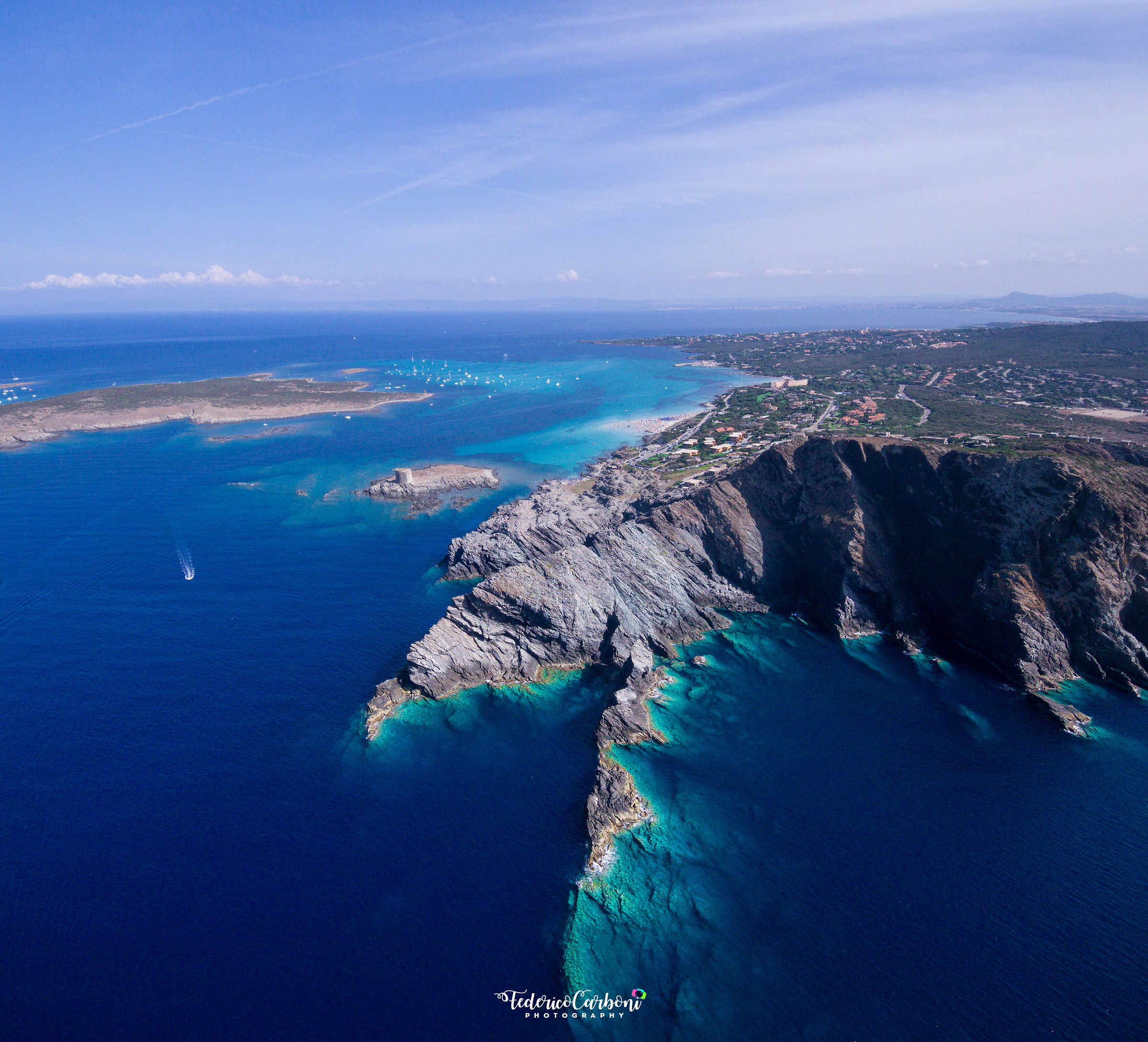 Cape Falcone from Heaven