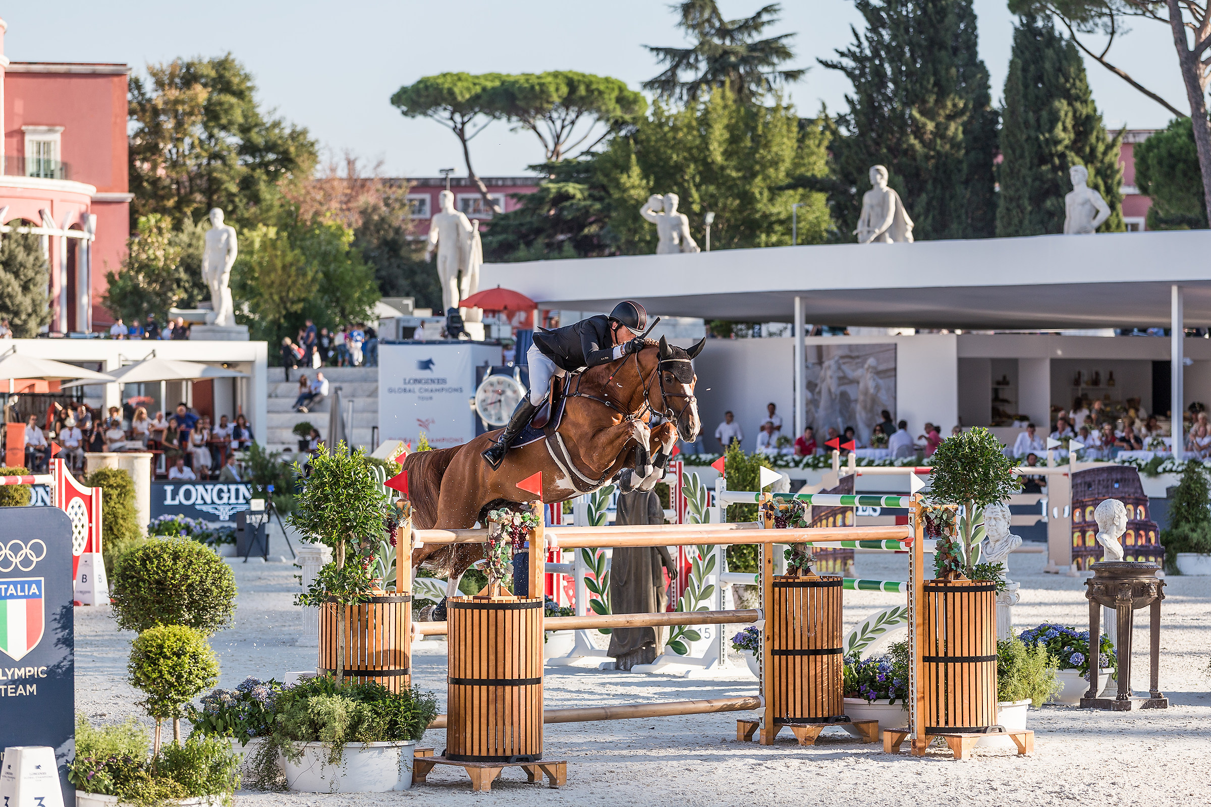 Global Champions Tour 2018 Stadio dei Marmi Roma