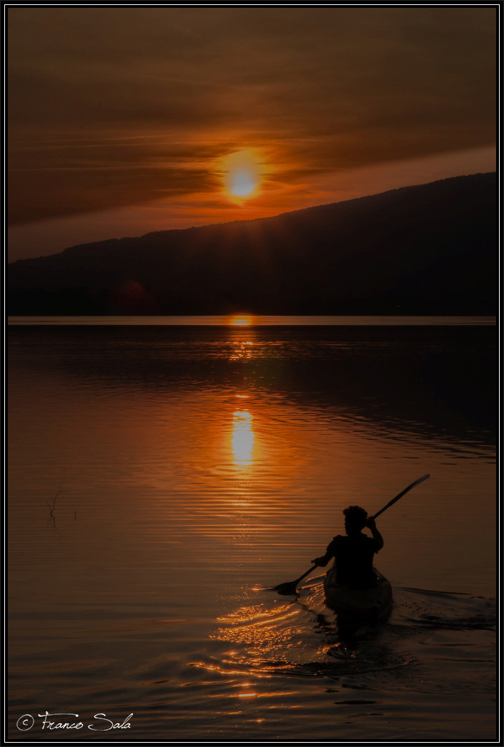 Paddling in the fire