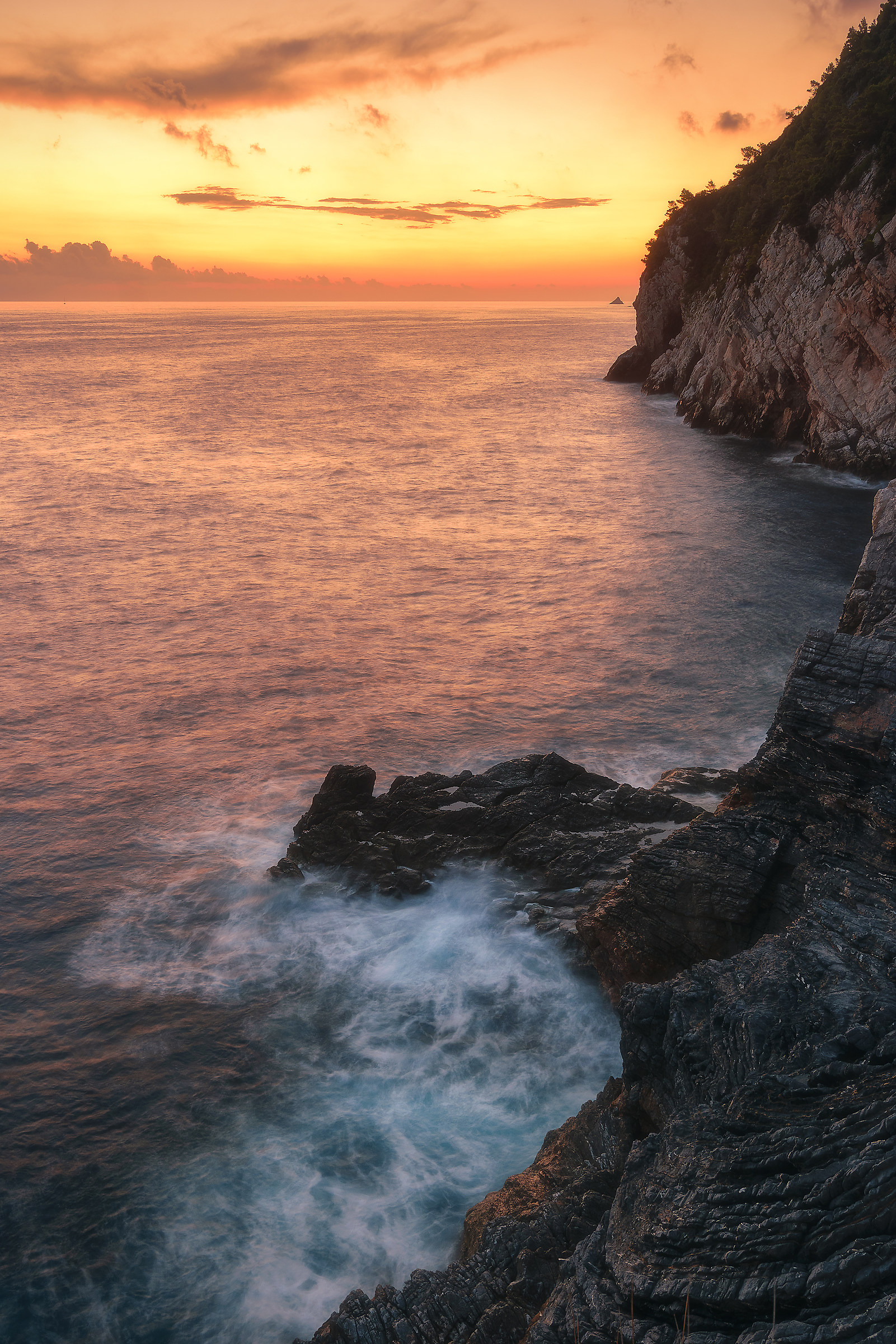 Mareggiata a Portovenere.
