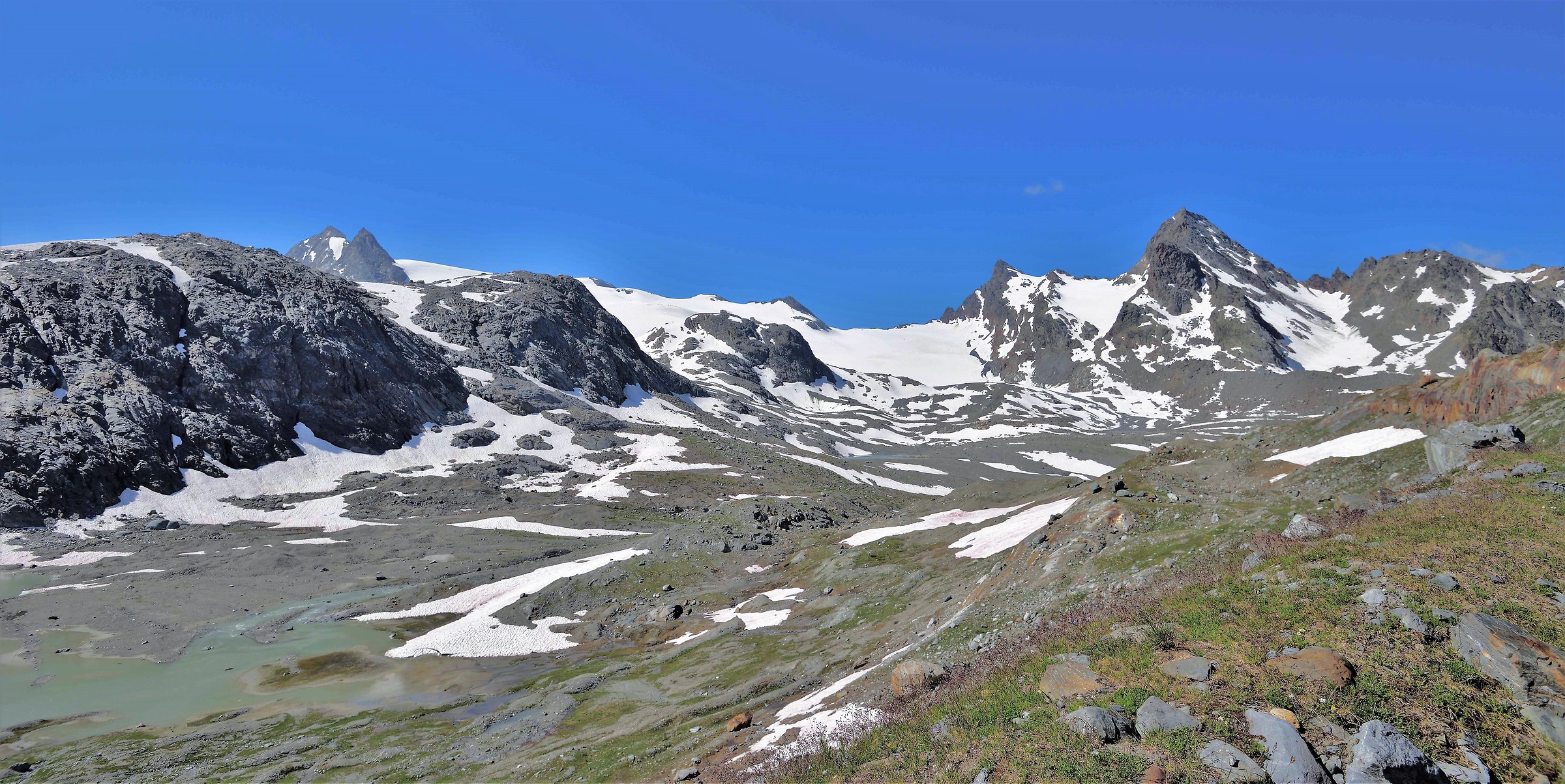 What remains of the Rutor Glacier Moraine