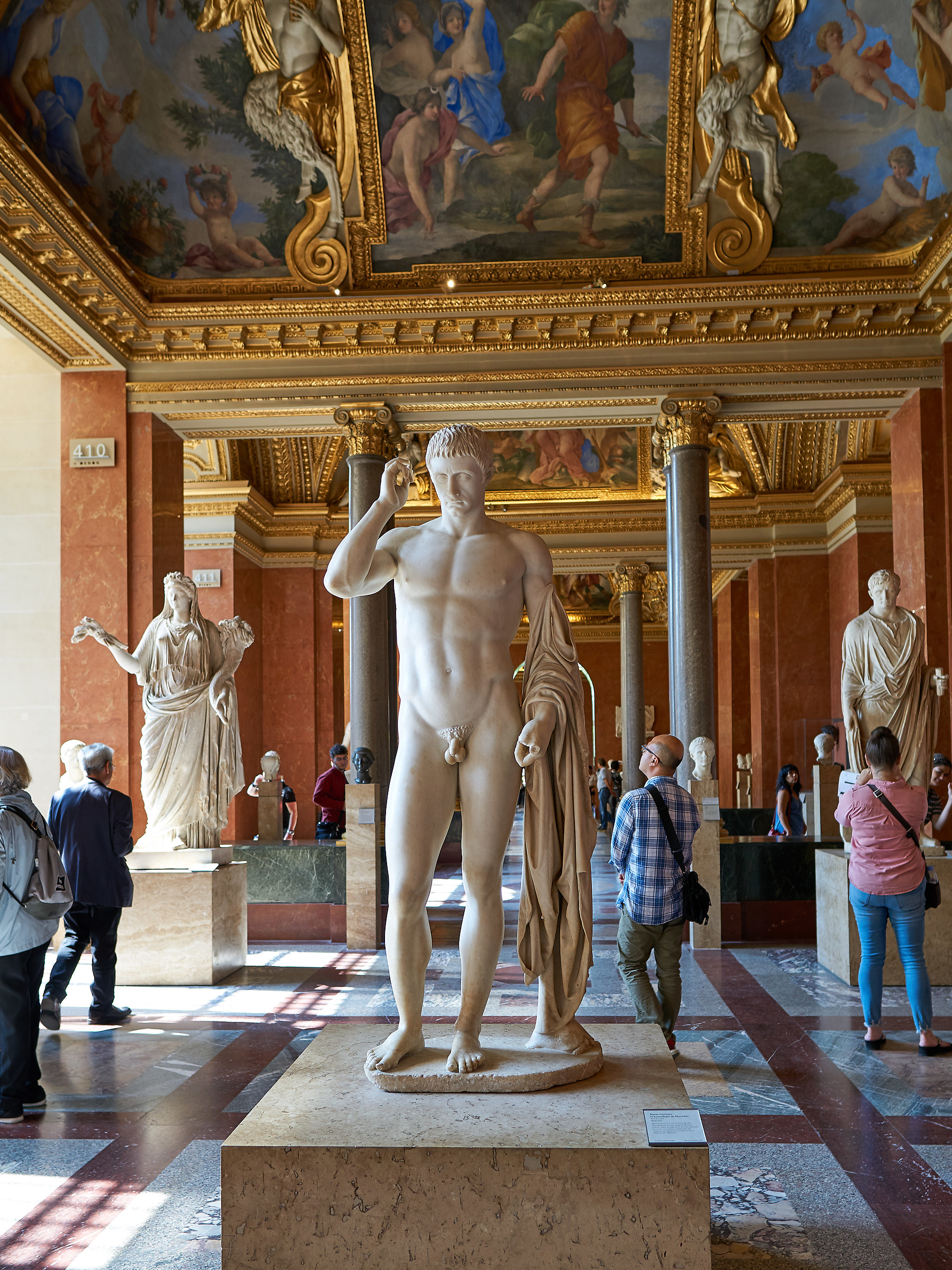 Statue de Marcellus, Musée du Louvre