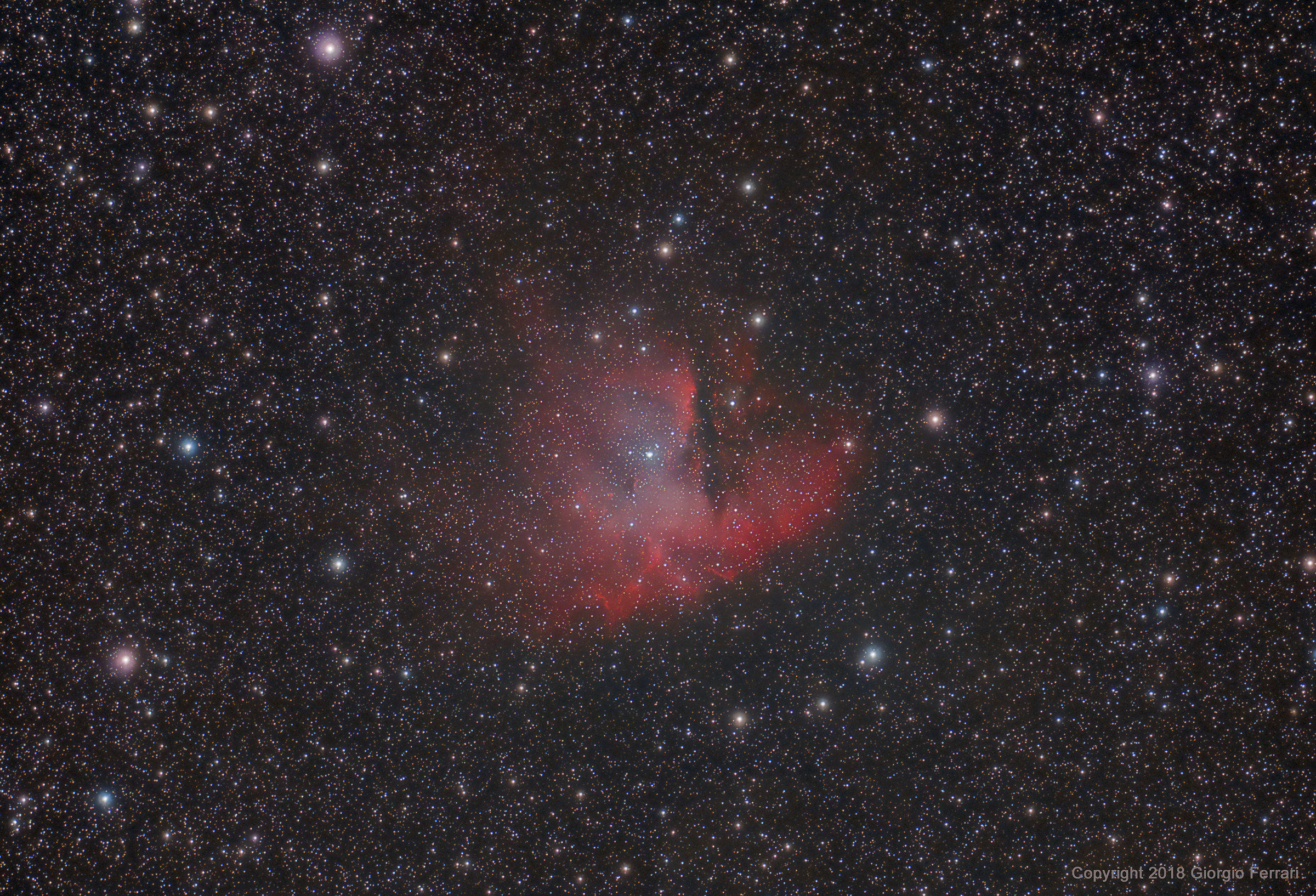 NGC 281 Nebula Pacman