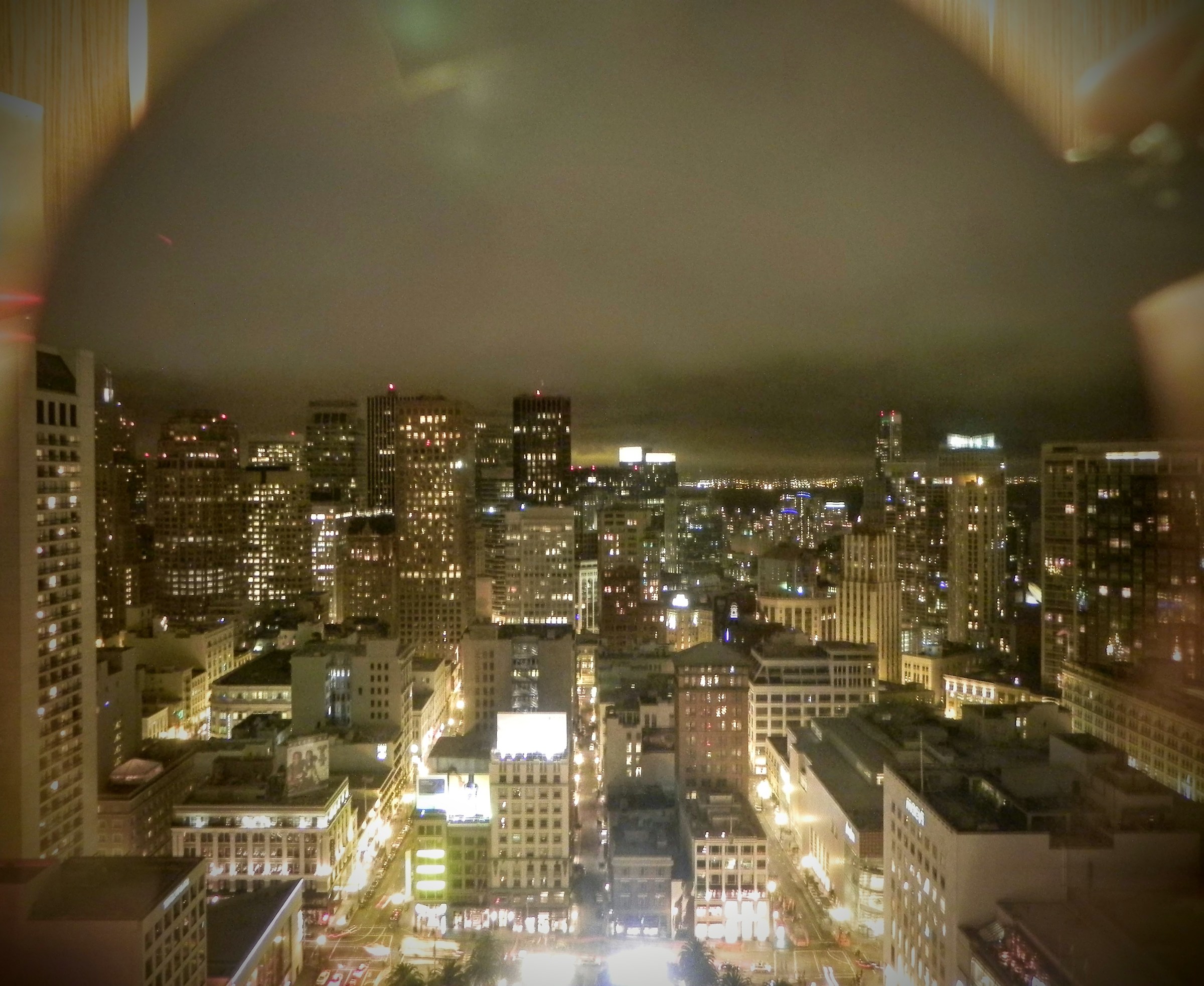 Obiettivo sul vetro, San Francisco