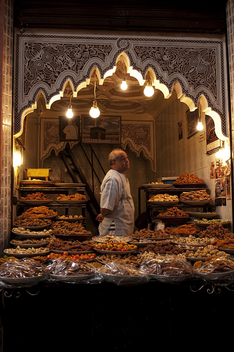 Venditore di frutta secca