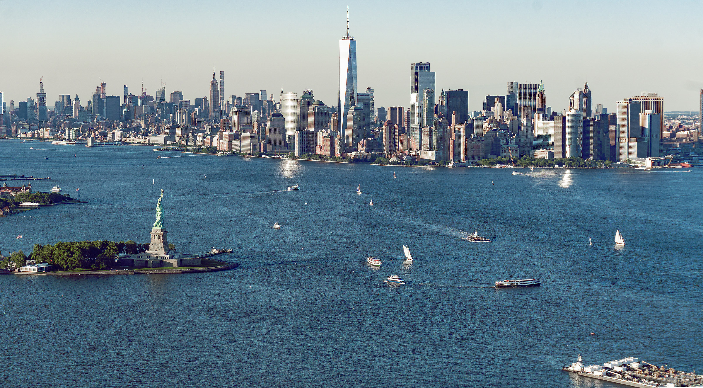 Skyline from Flynyon Helicopter