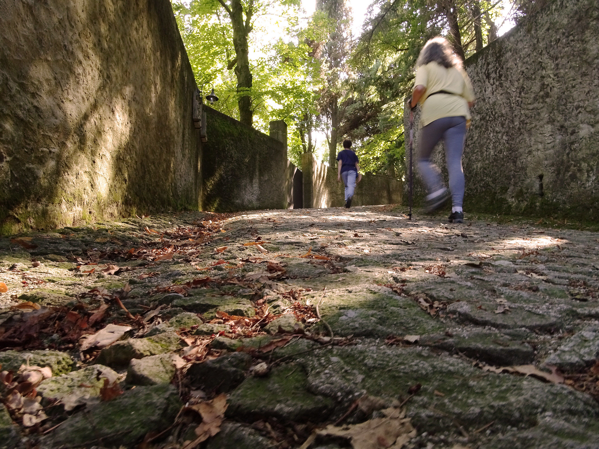 Cammino per il santuario