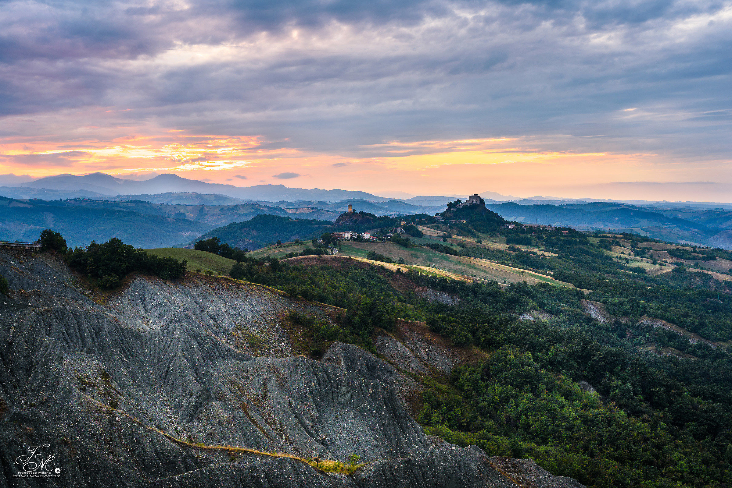View from Canossa Castle