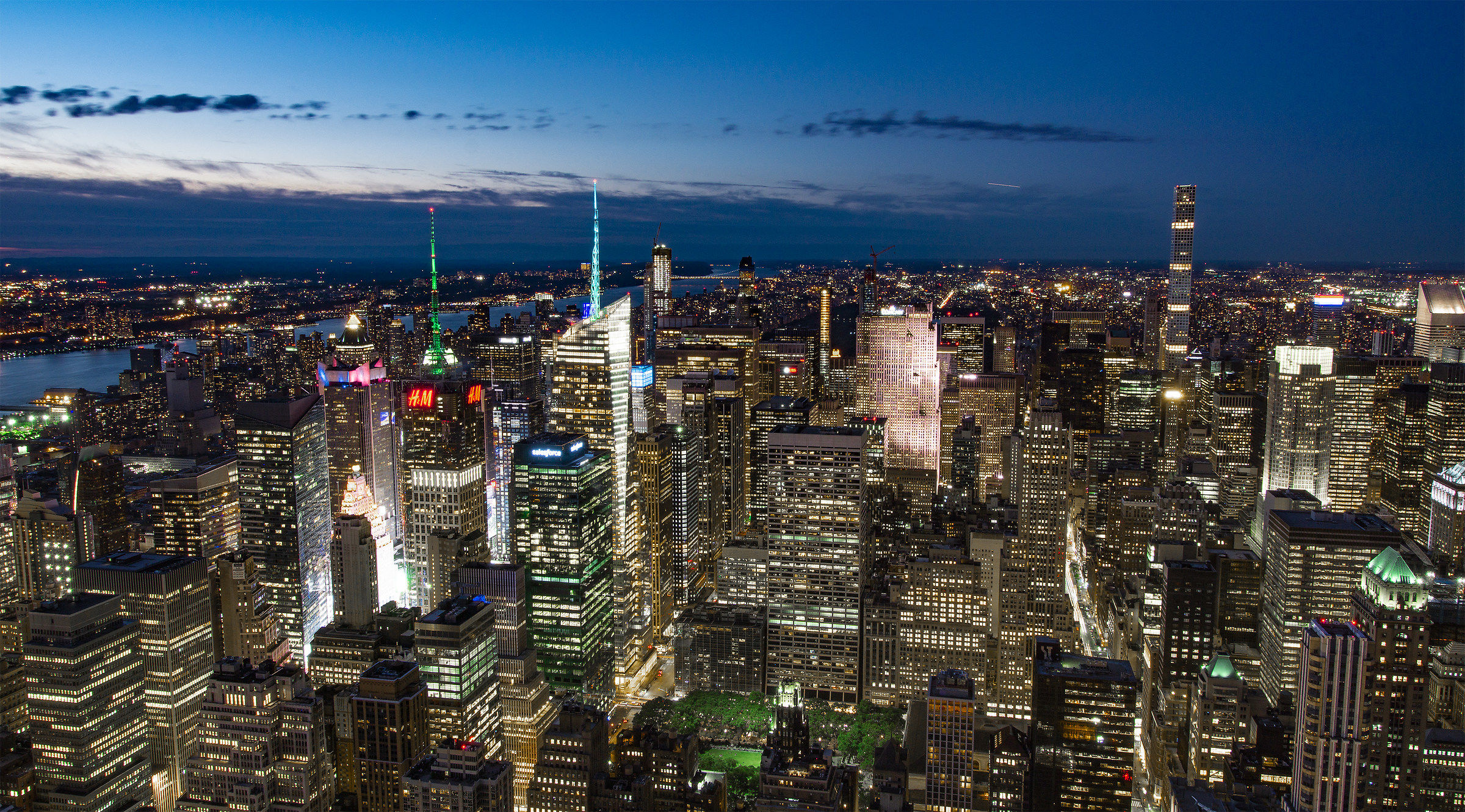 Empire's Sunset view