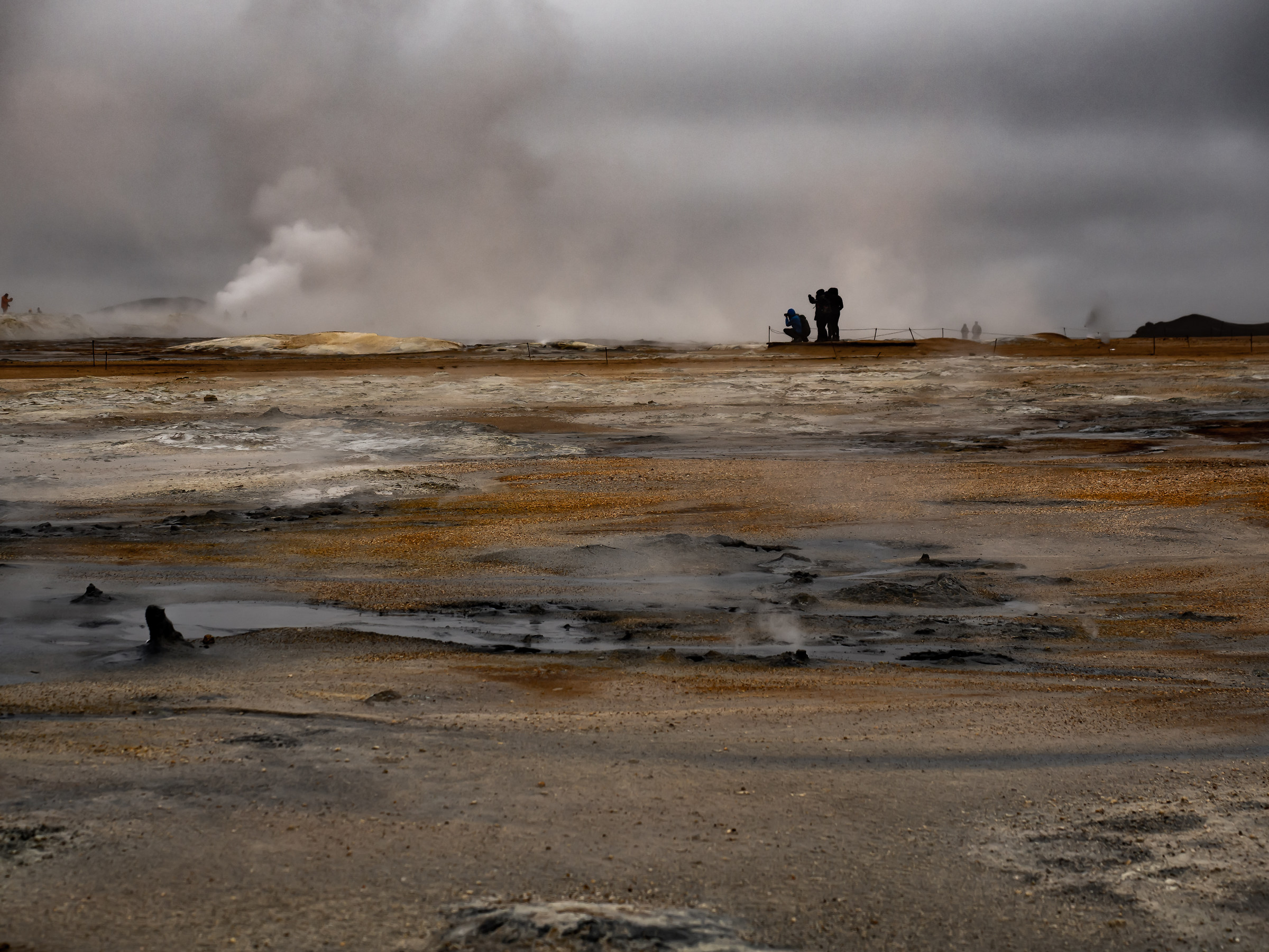 Solfatare Hverir, Islanda
