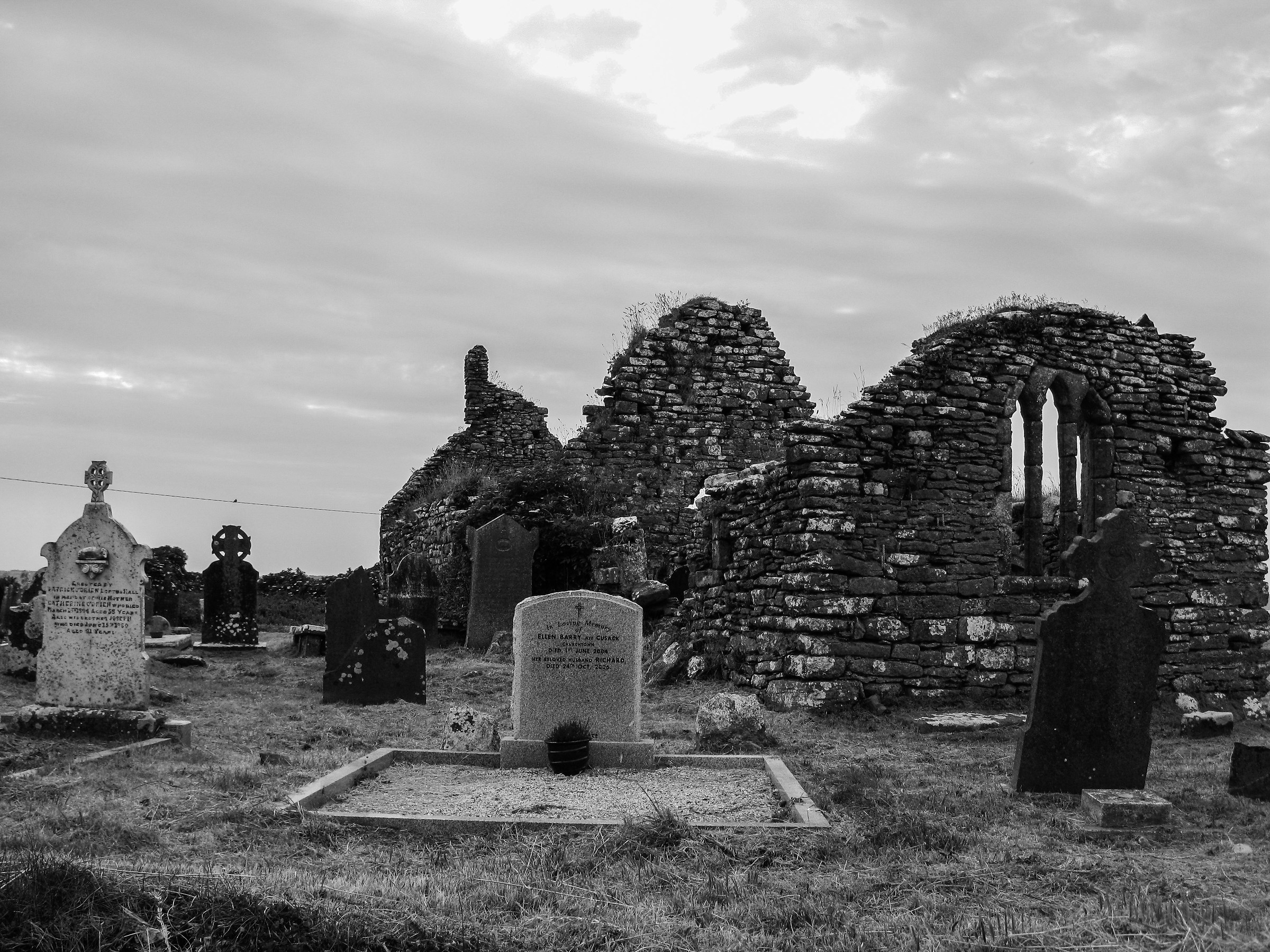 An Old cemetary in Eire