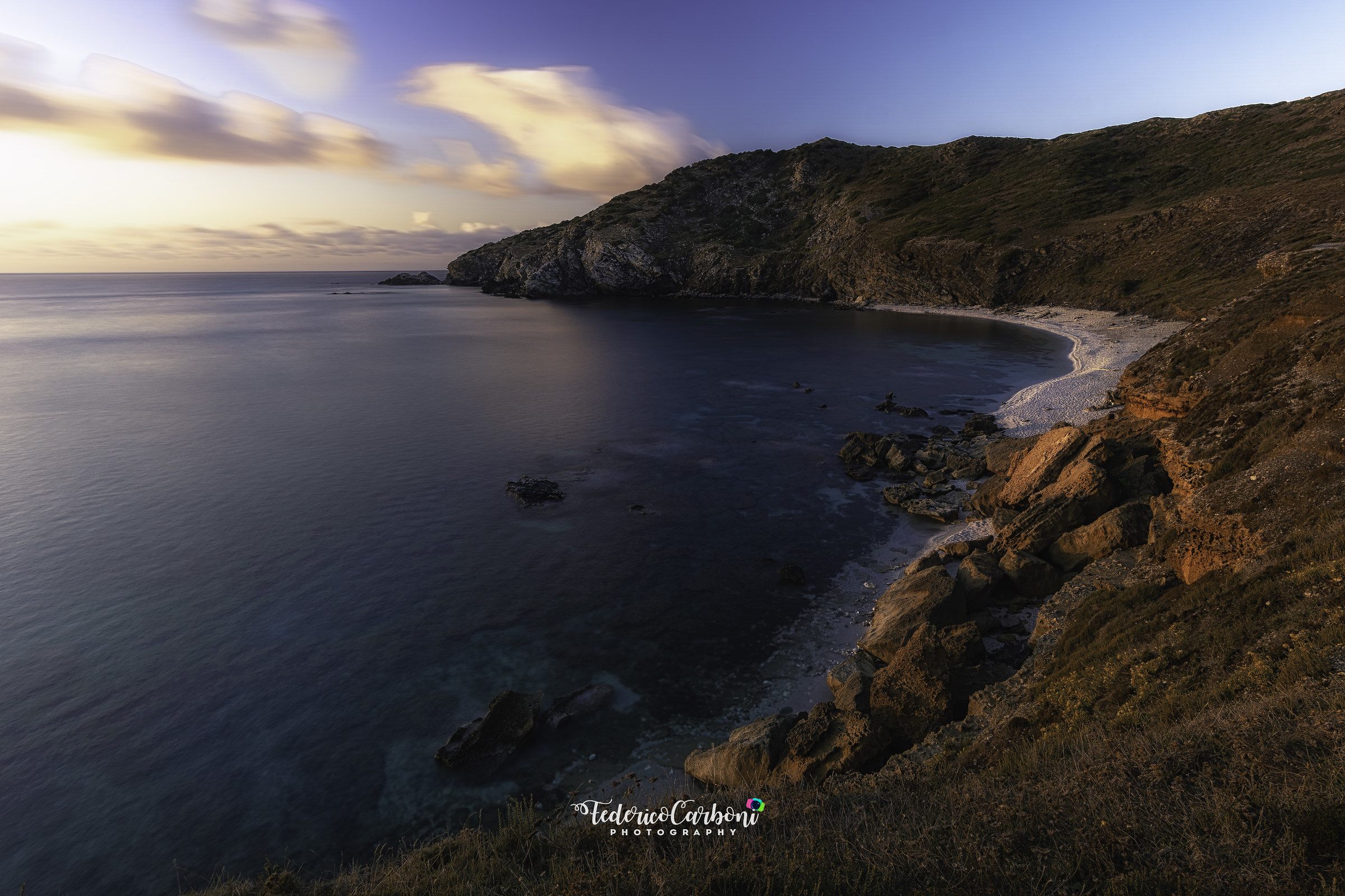 Rena Majore at sunset