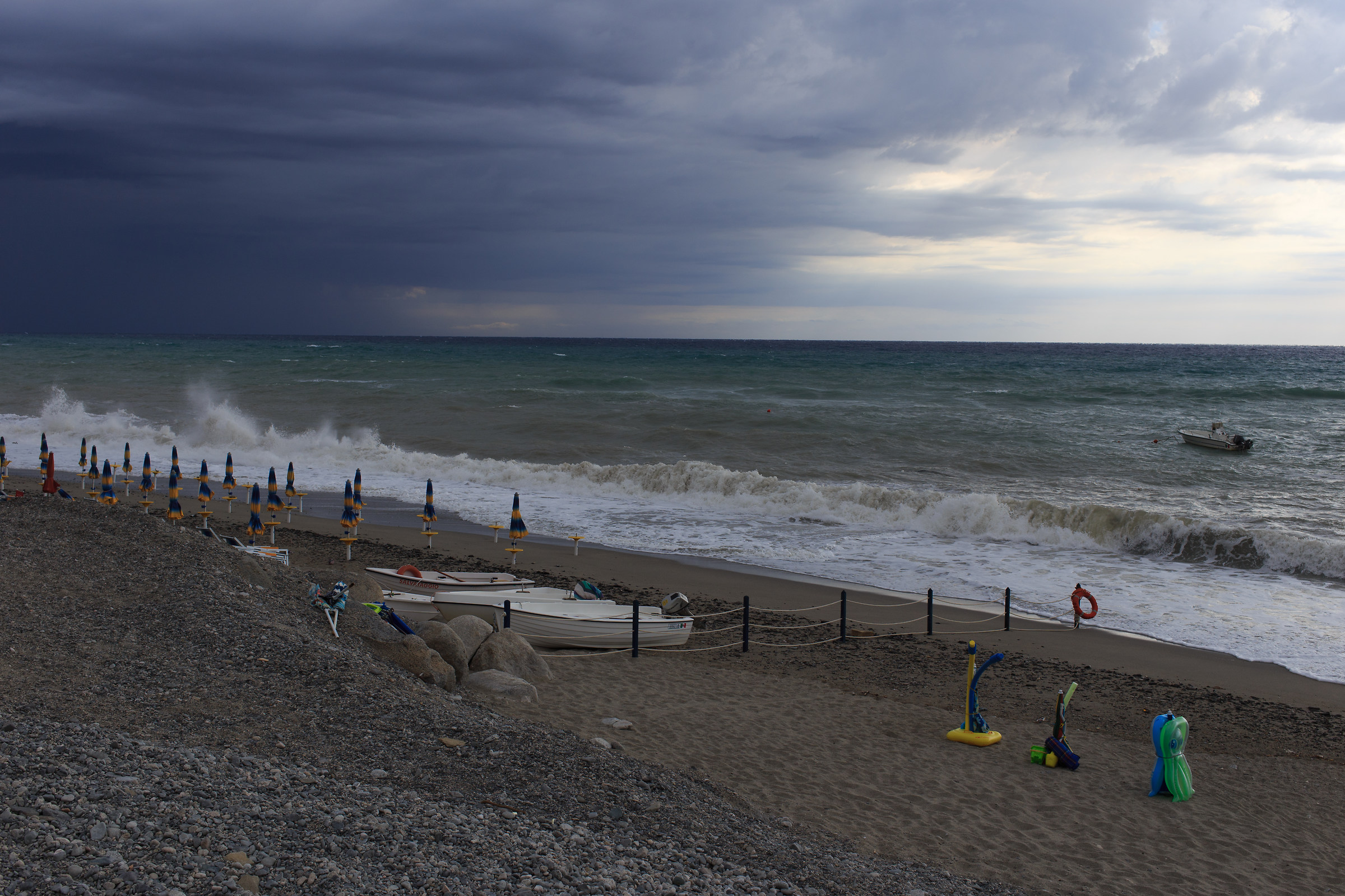 Rough Sea in Calabria