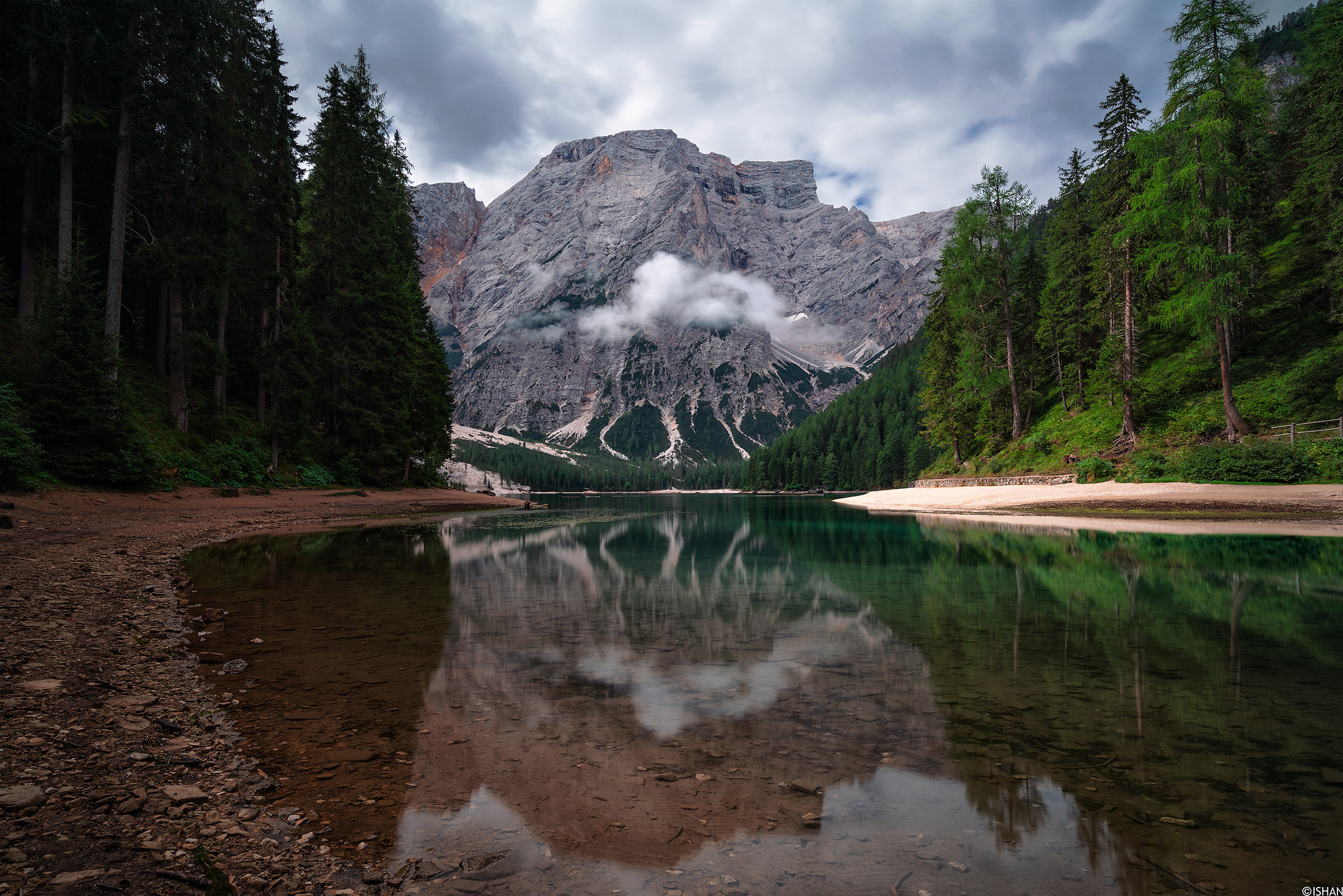 La Croda and its lake