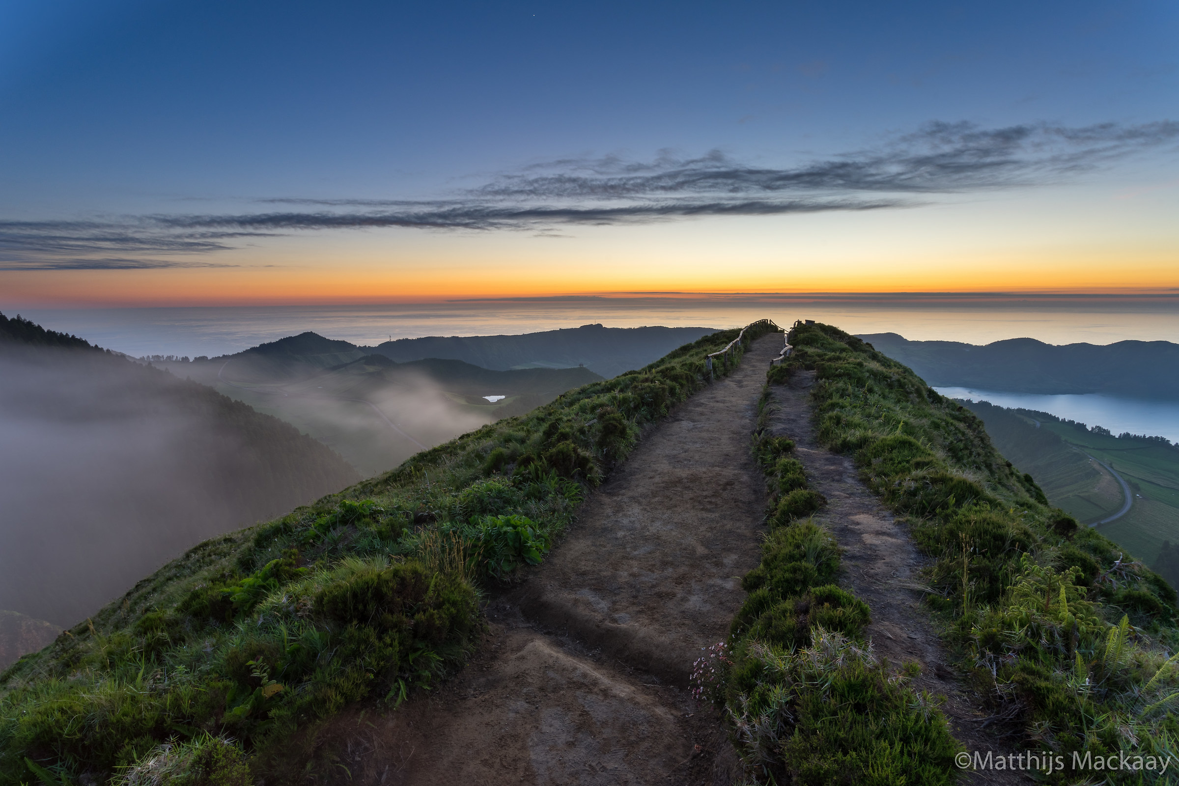 Sete Cidades Sunset, Sao Miguel