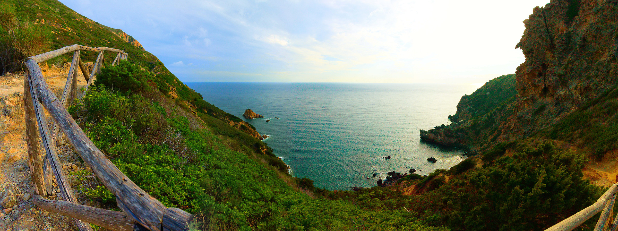cala dell'allume al giglio
