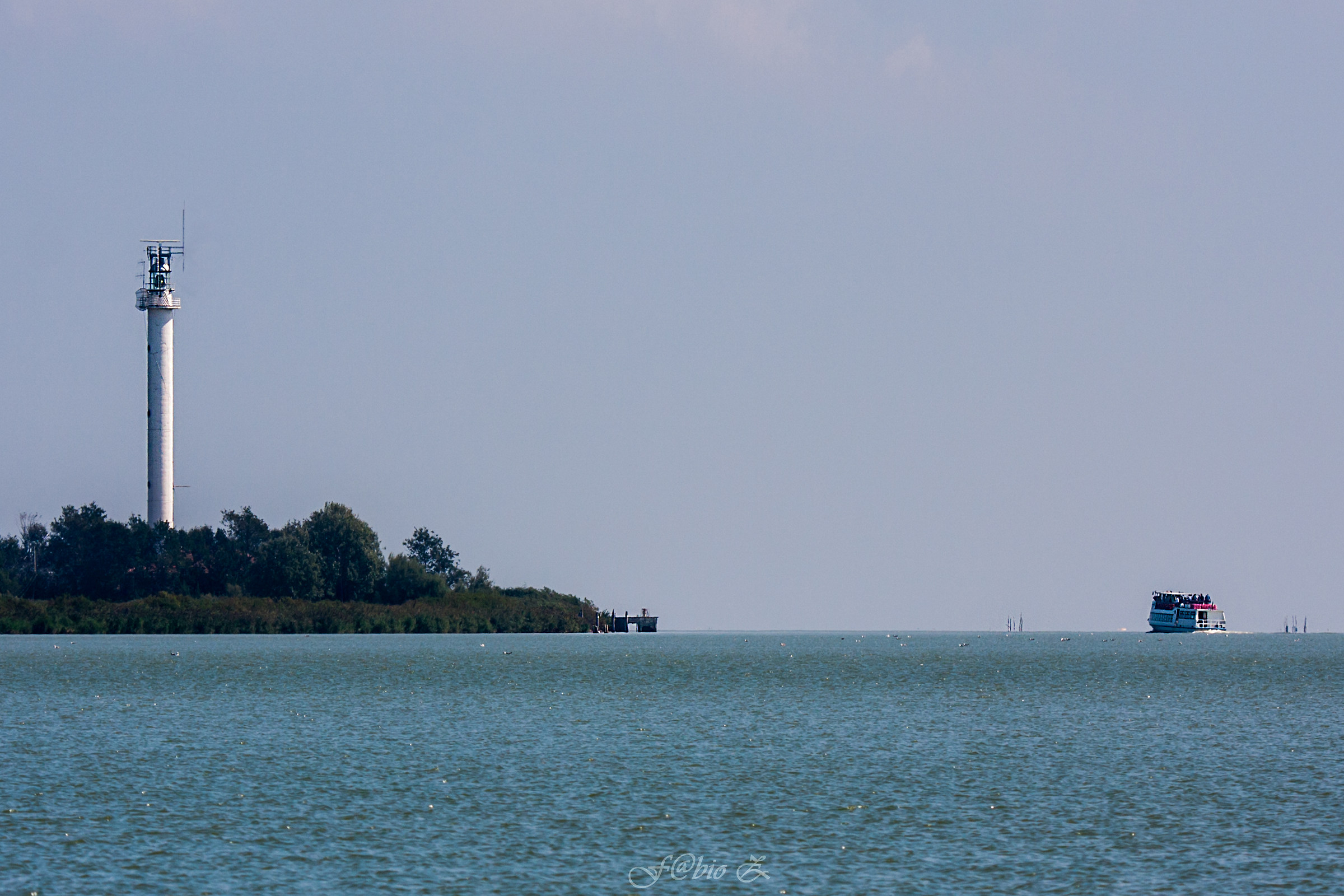 Tourists at the lighthouse