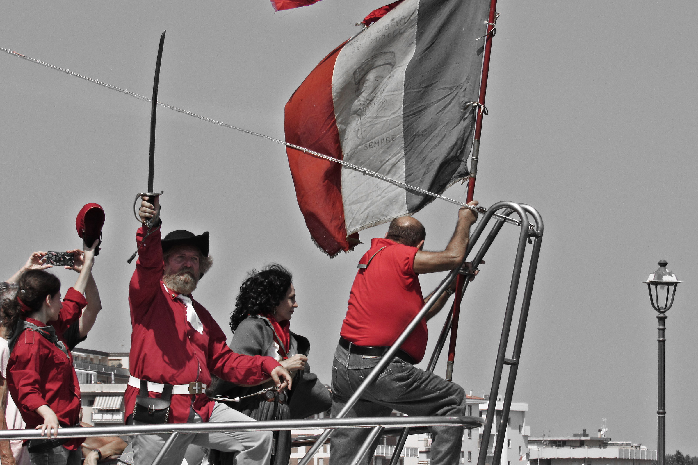 Departing for a new shipment