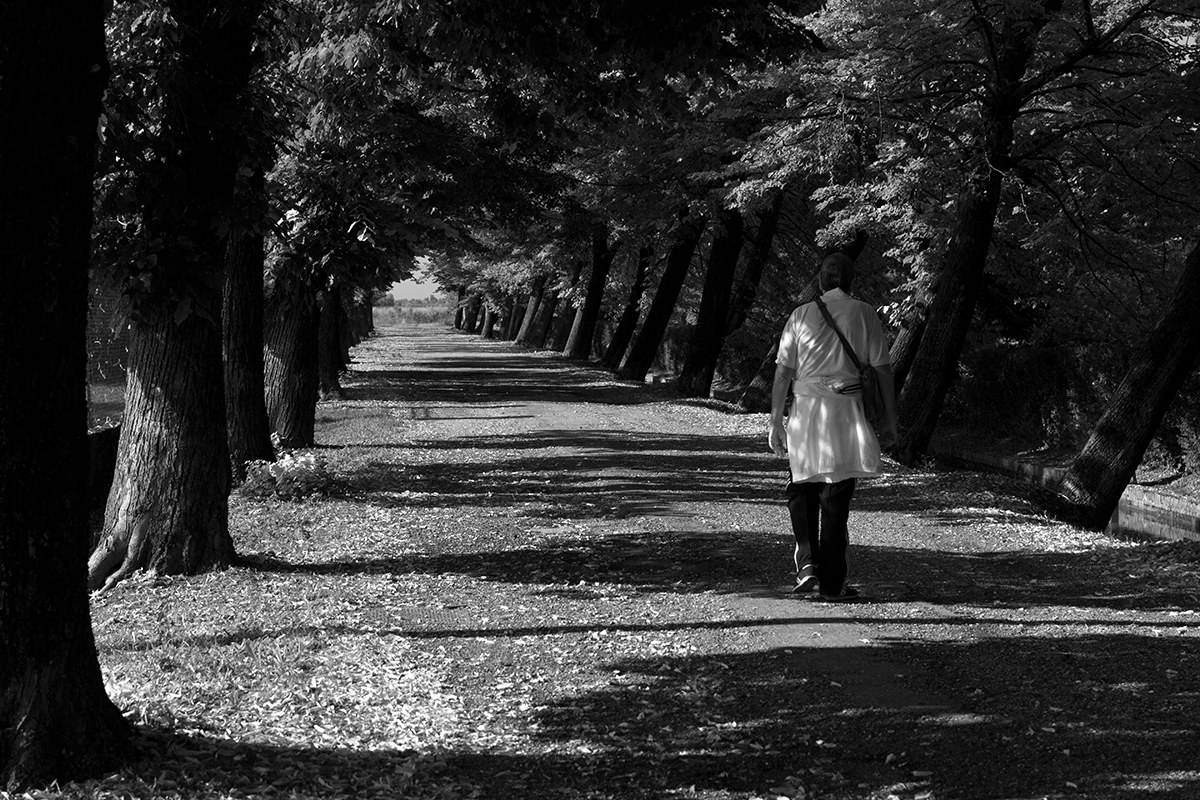 L'incedere, tra luci ed ombre...