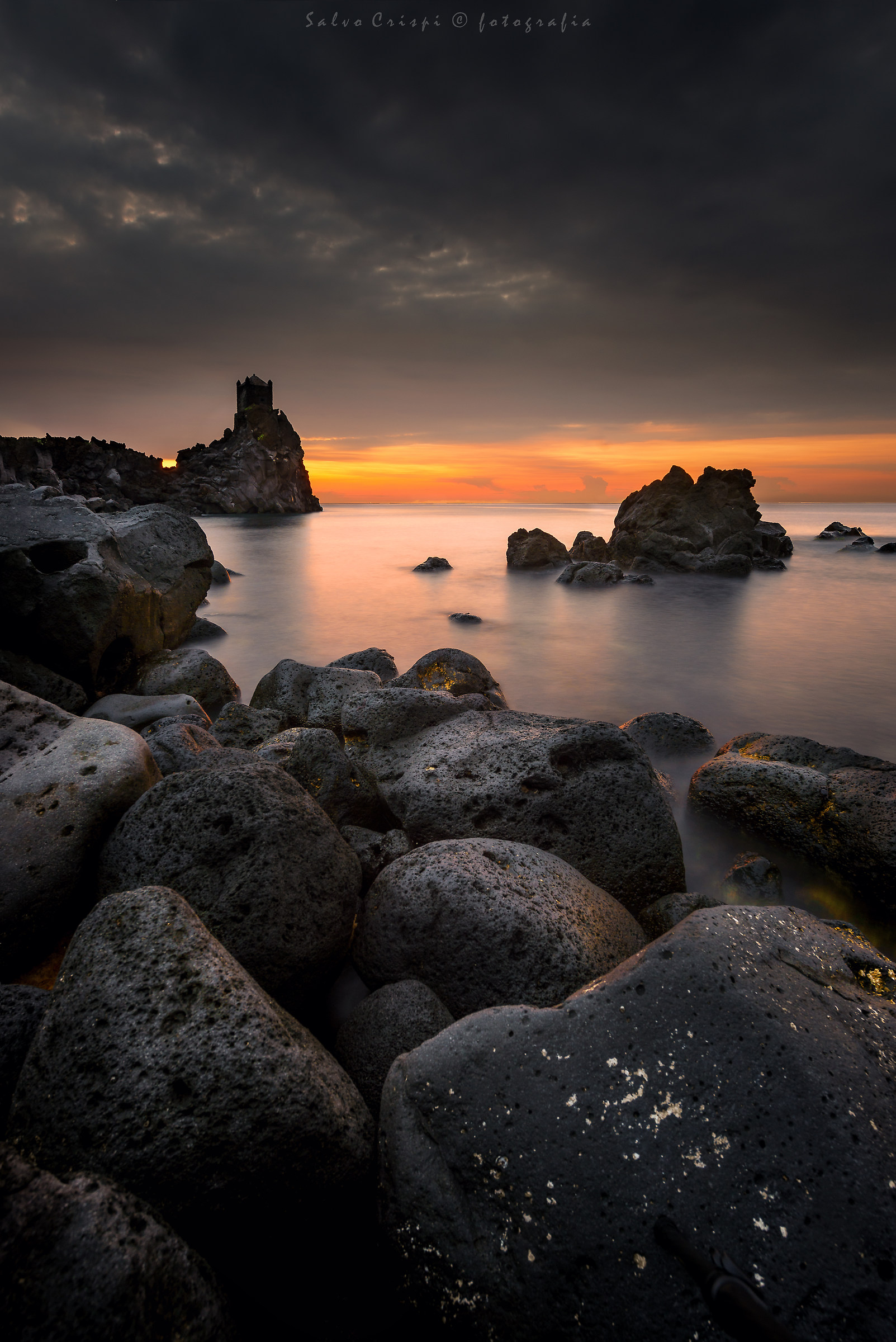 The dark side of the tower...