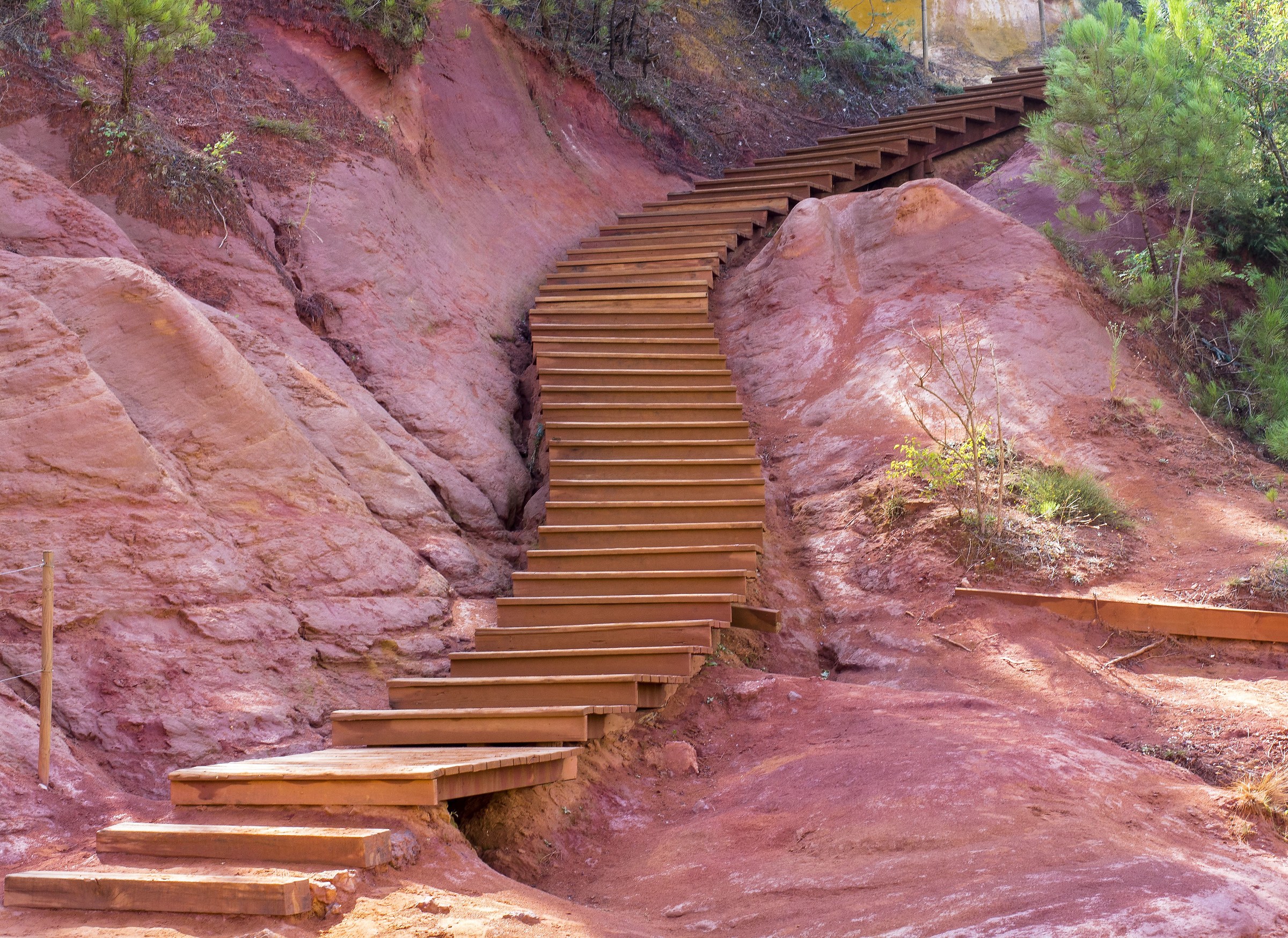 I sentieri dell'ocra