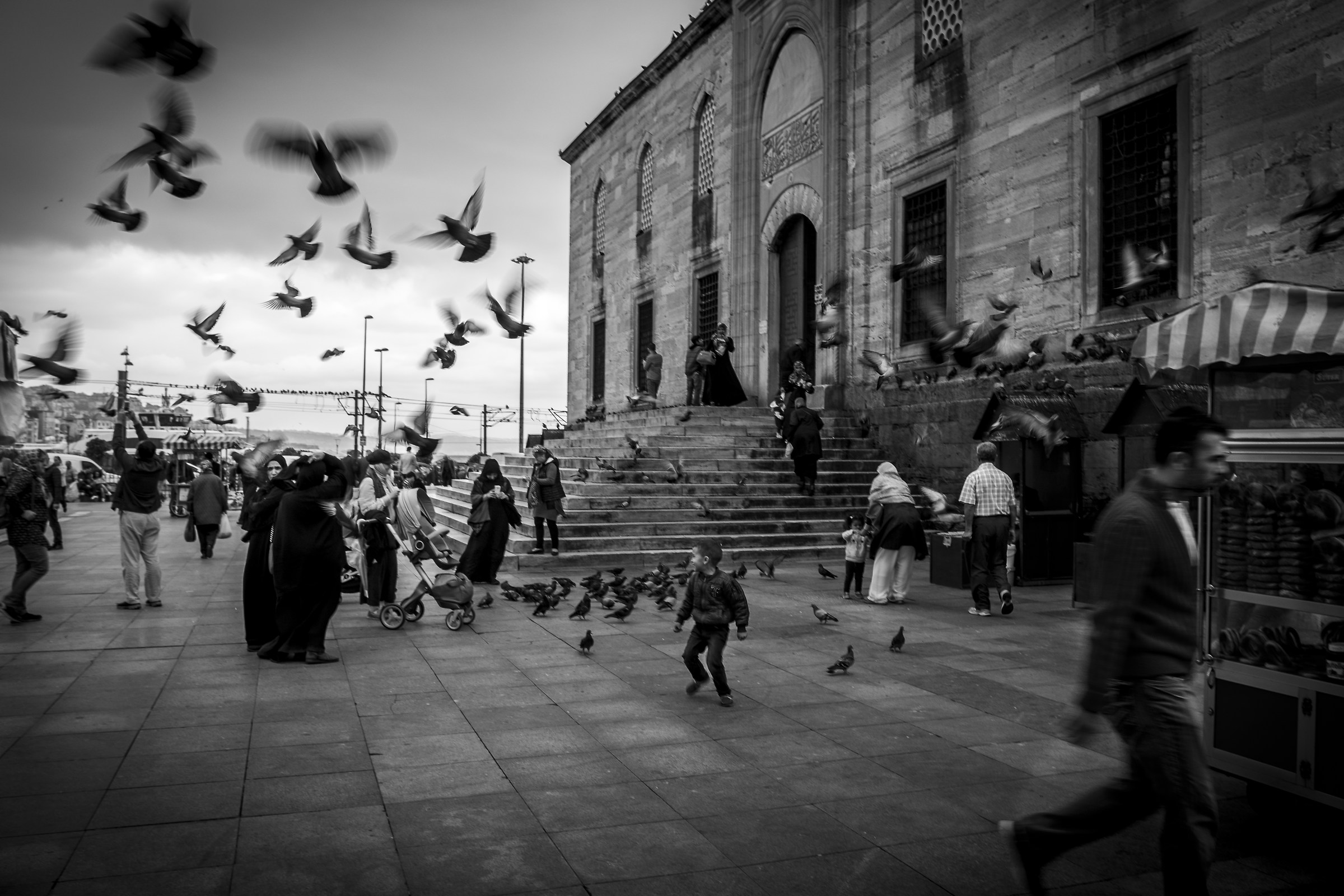 Early in the morning