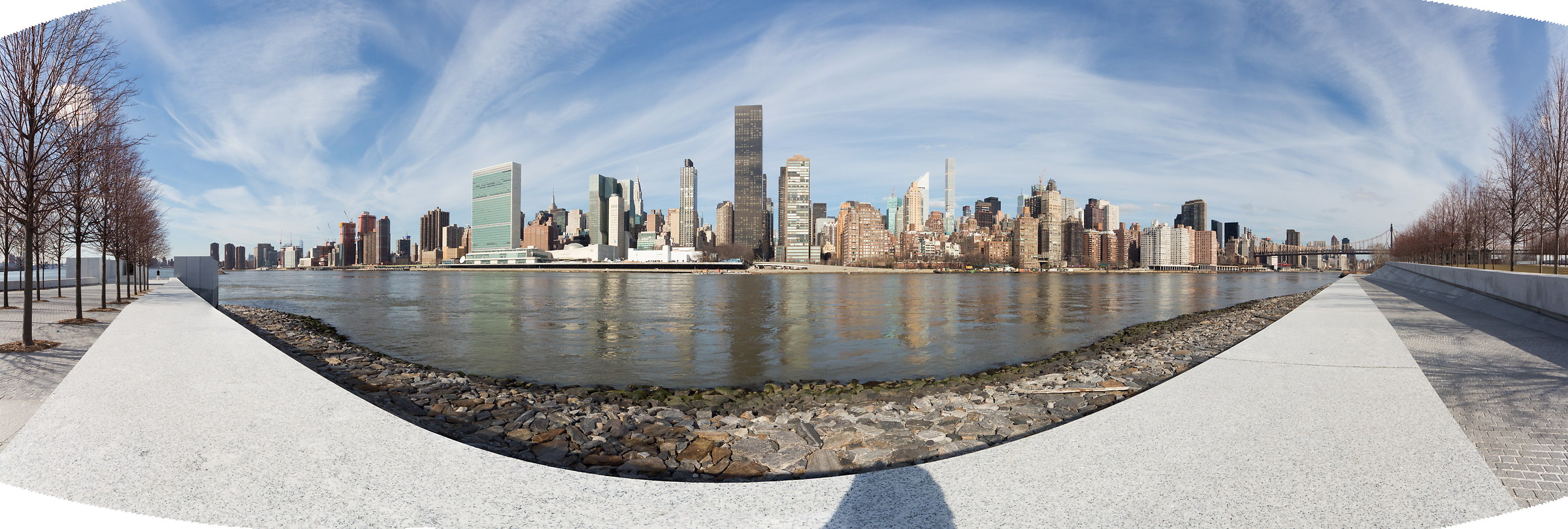 180° Panorama from Roosvelt Island