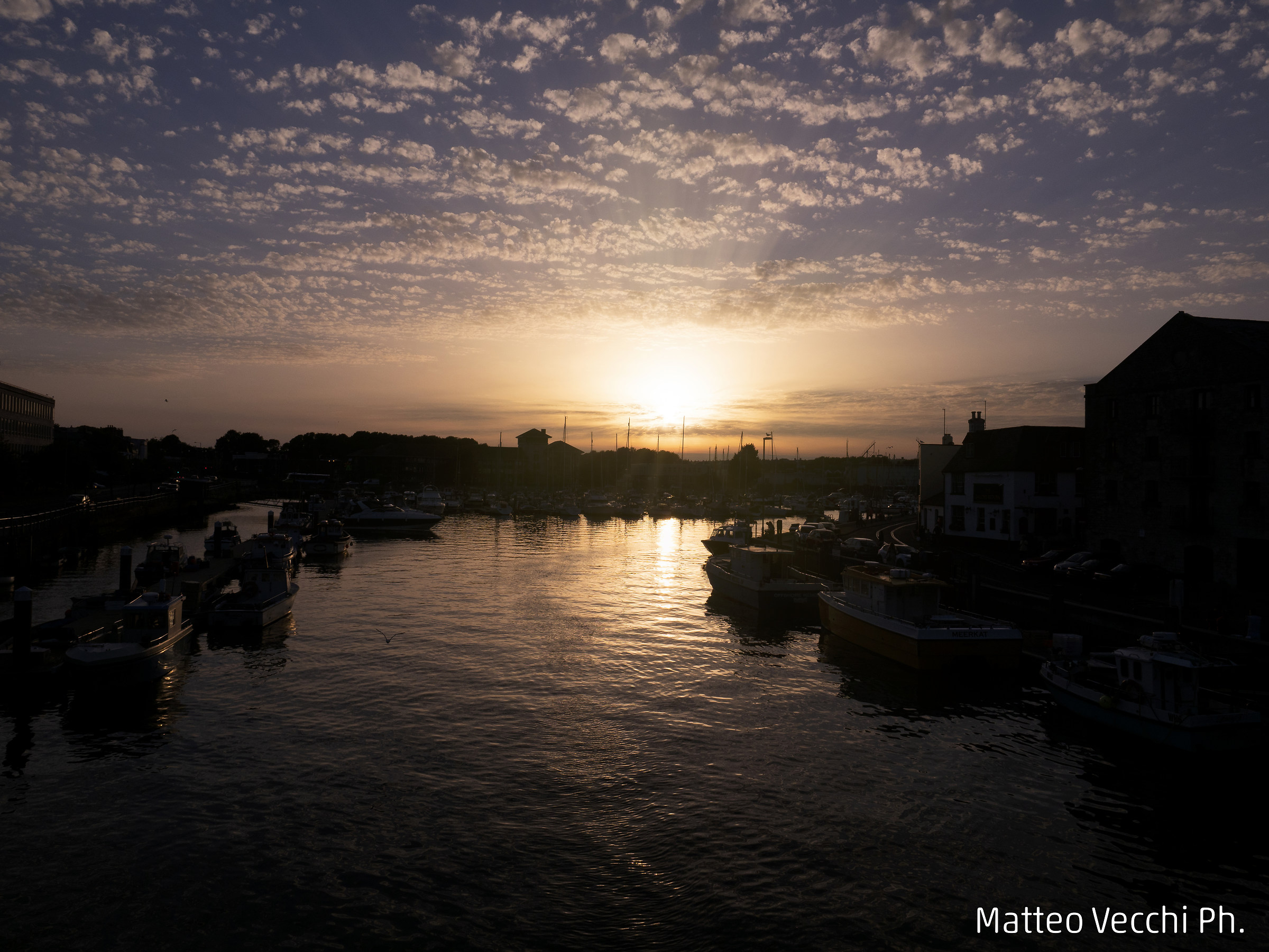 Weymouth at sunset