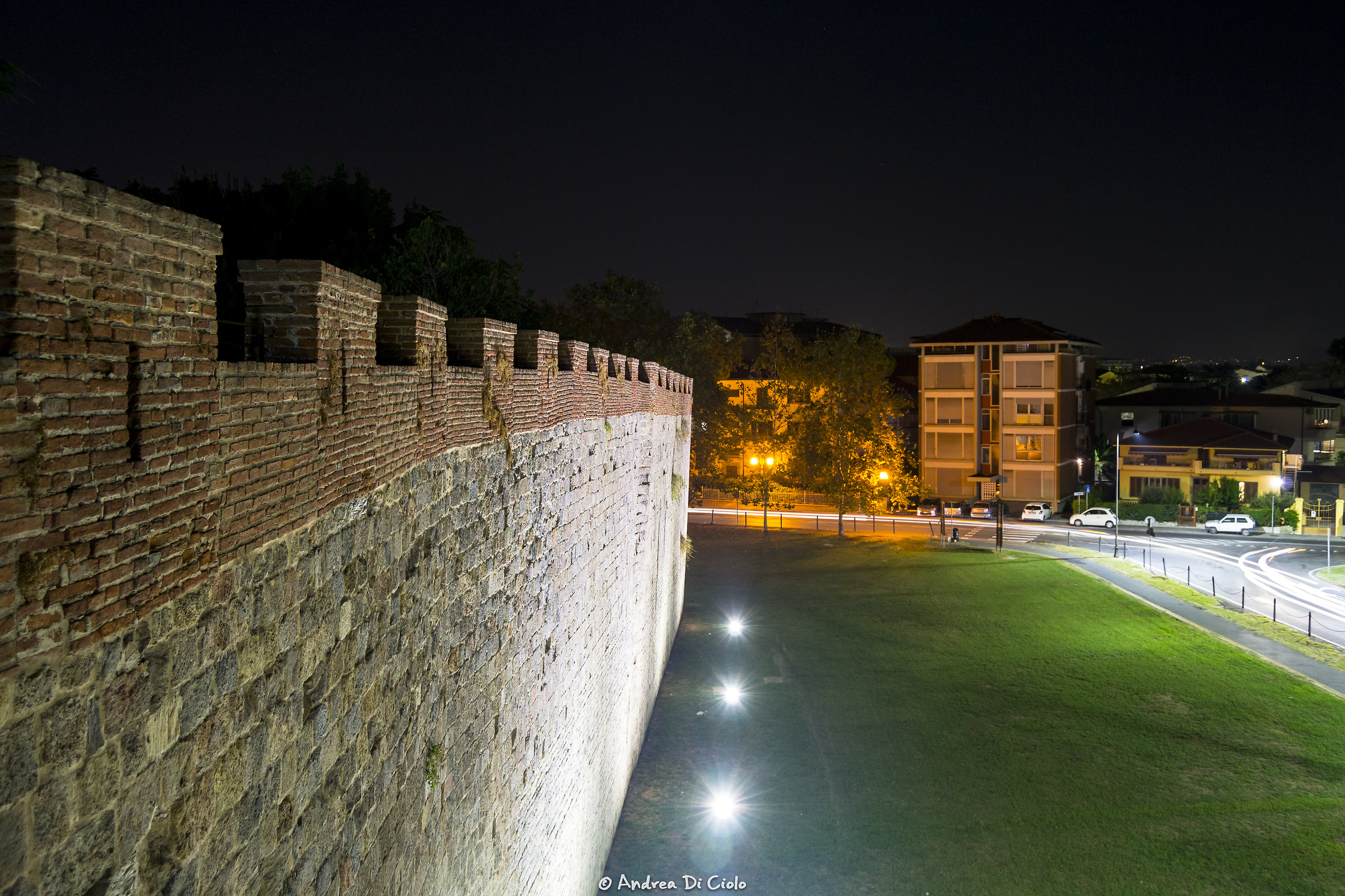 Over the arch of San Zeno