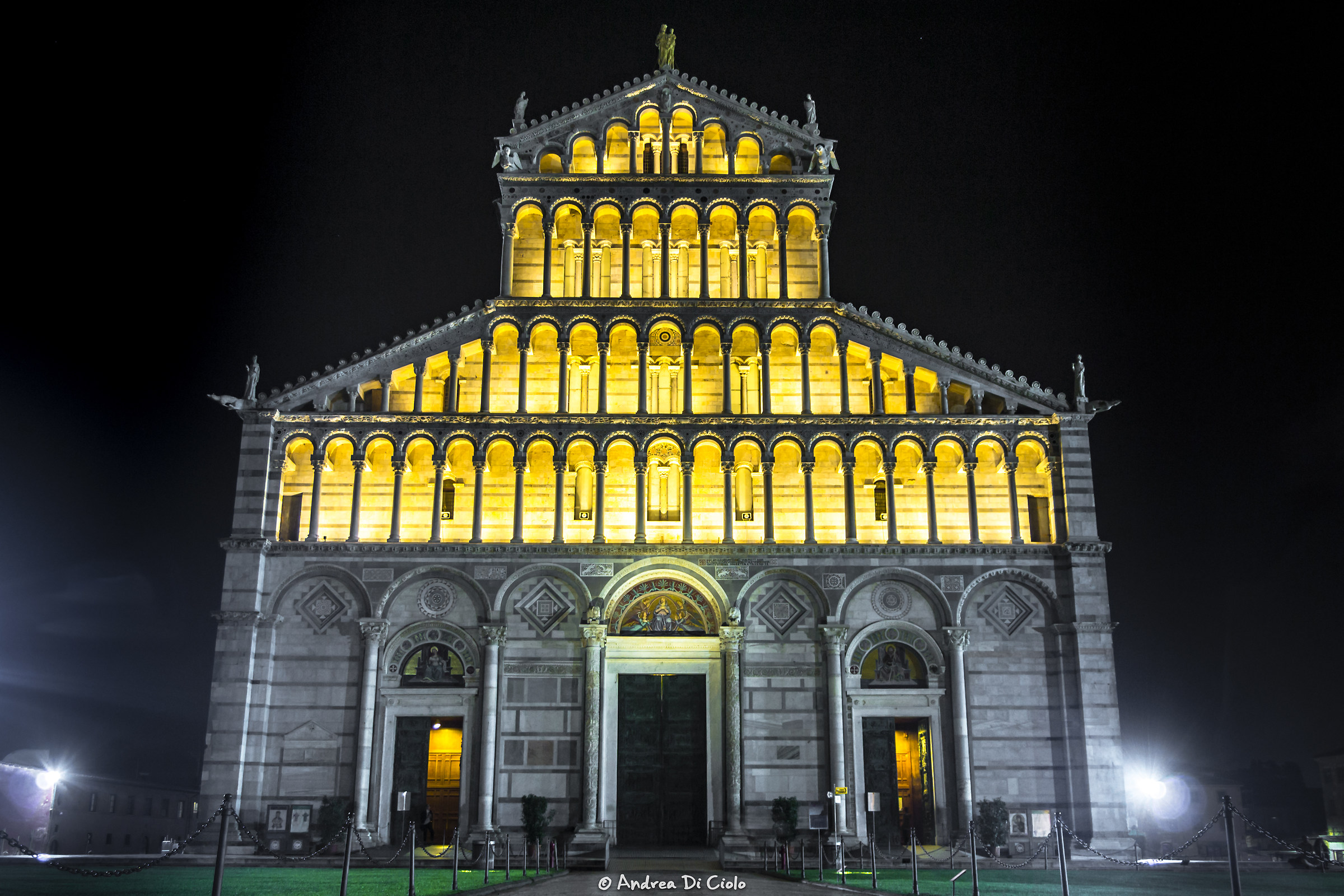 Façade of the Duomo of Pisa