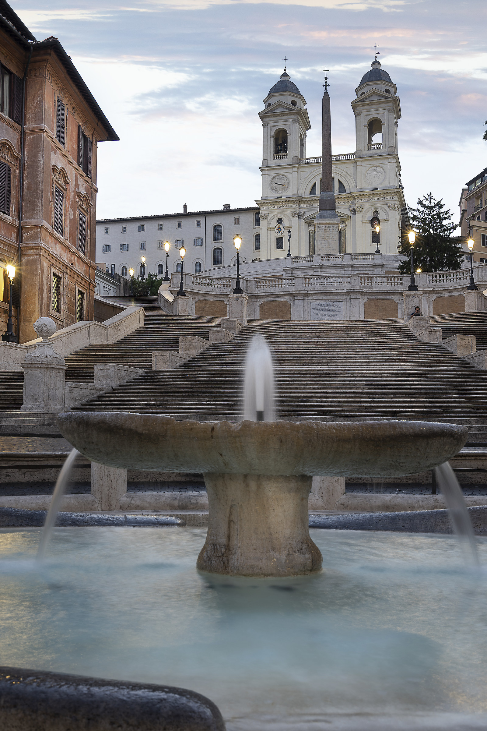 Scalinata Trinità dei Monti - Alba