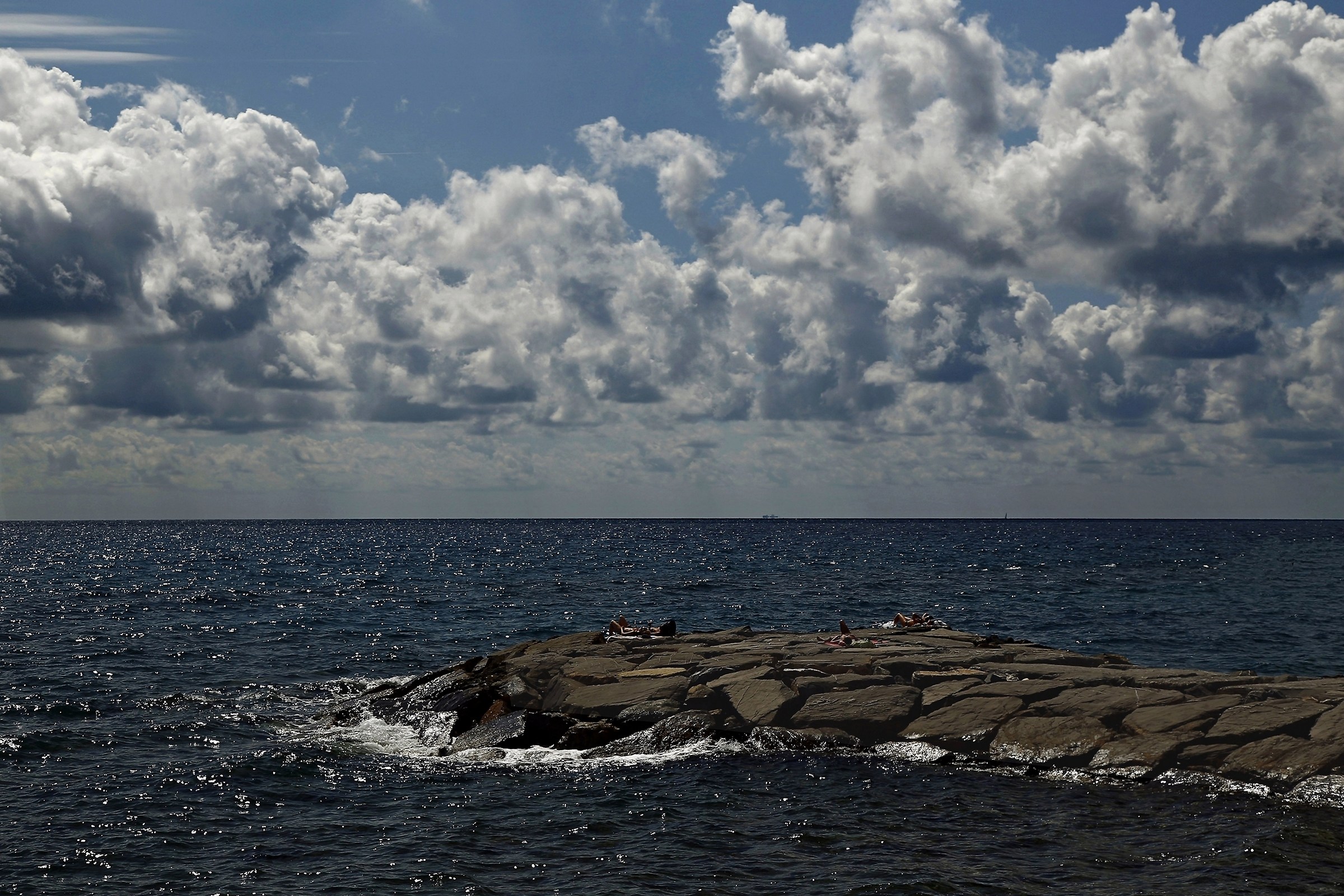 Nel cielo passano le nuvole....
