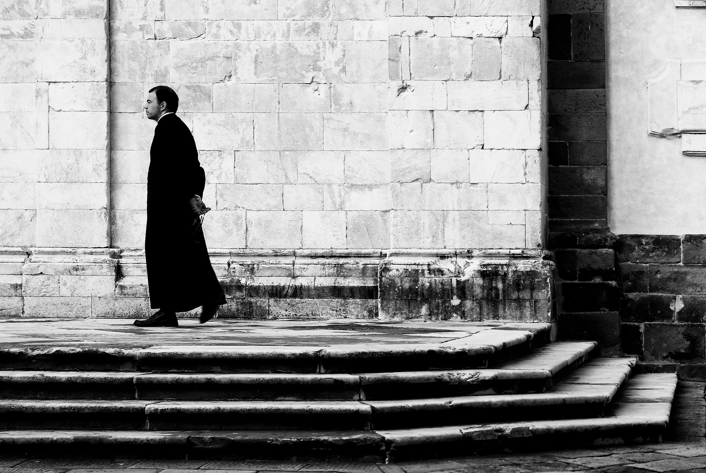 We fly through this godless endeavor...