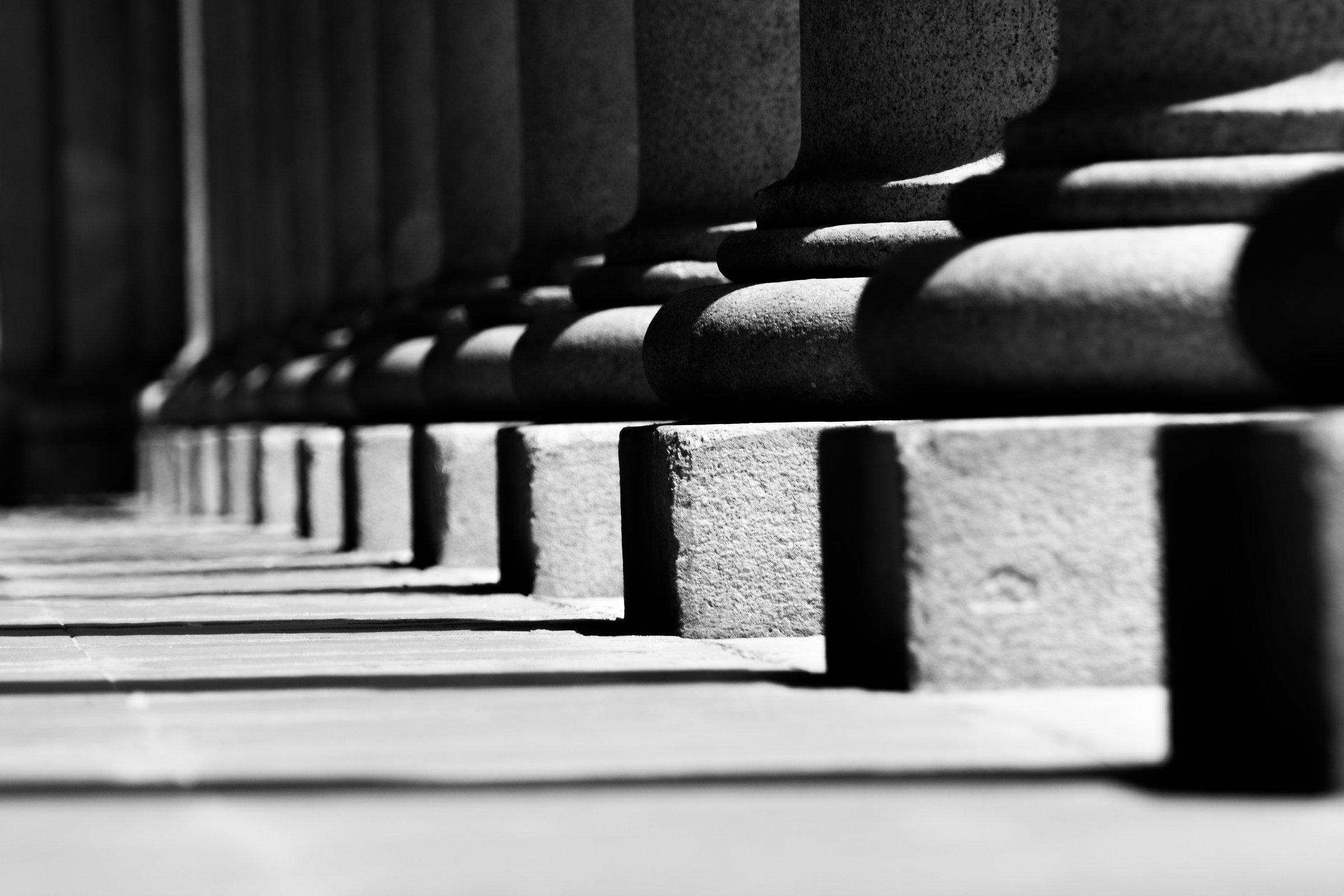 Coperti, allineati... e incolonnati