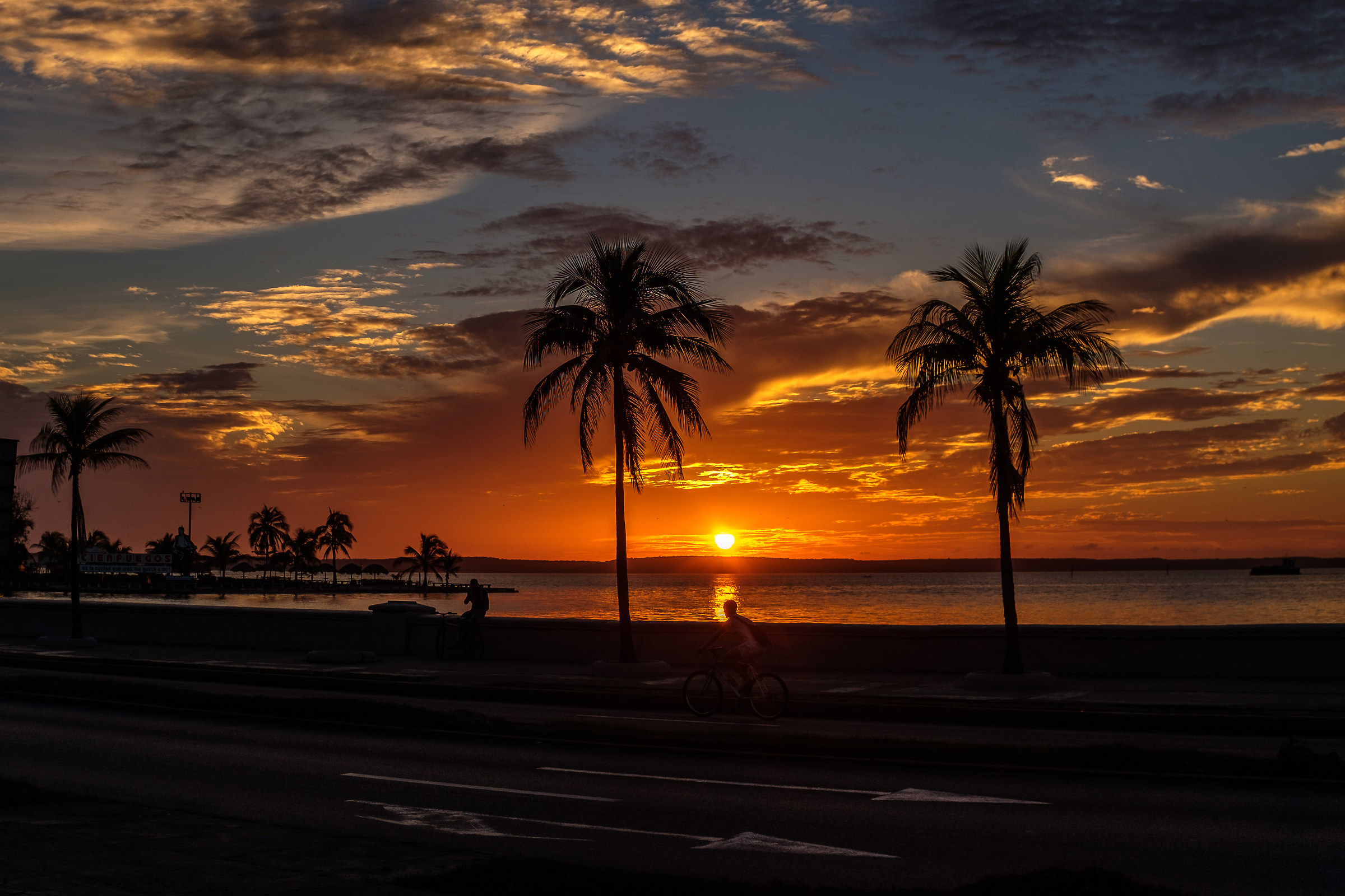 Cuban sunset