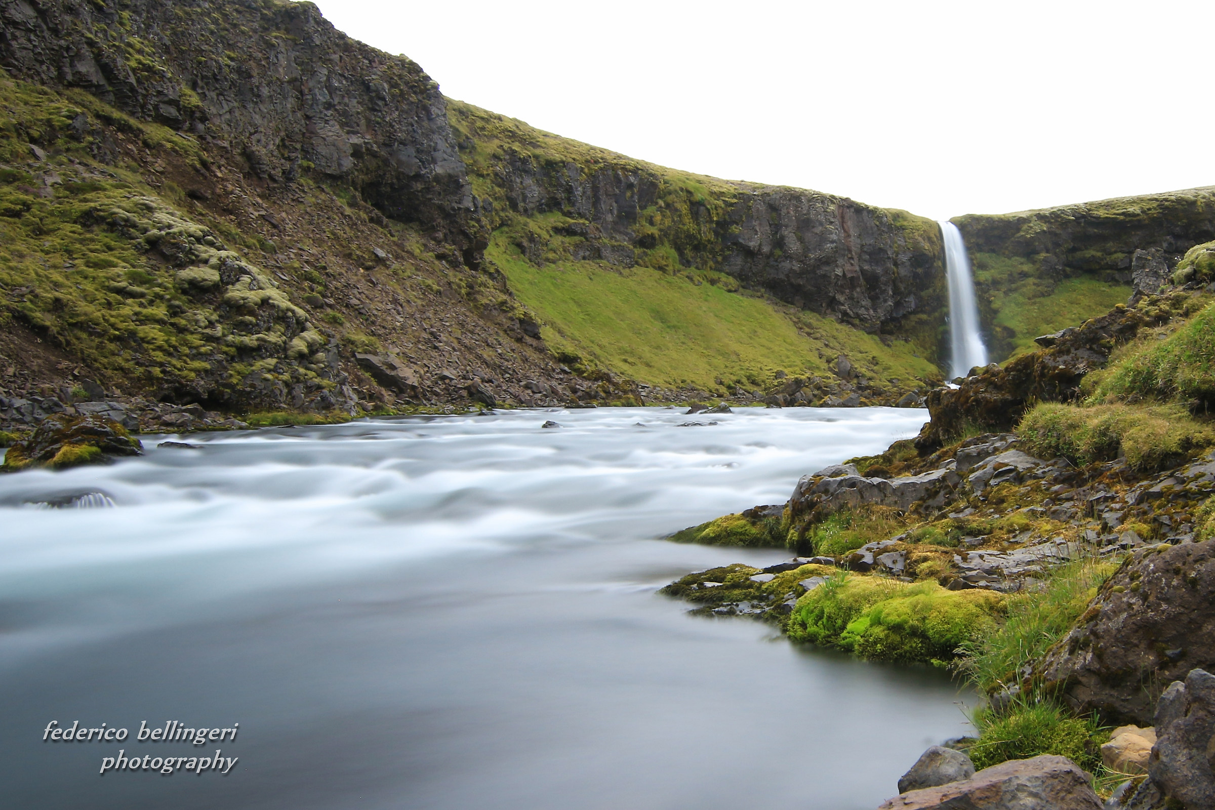lunga esposizione islandese