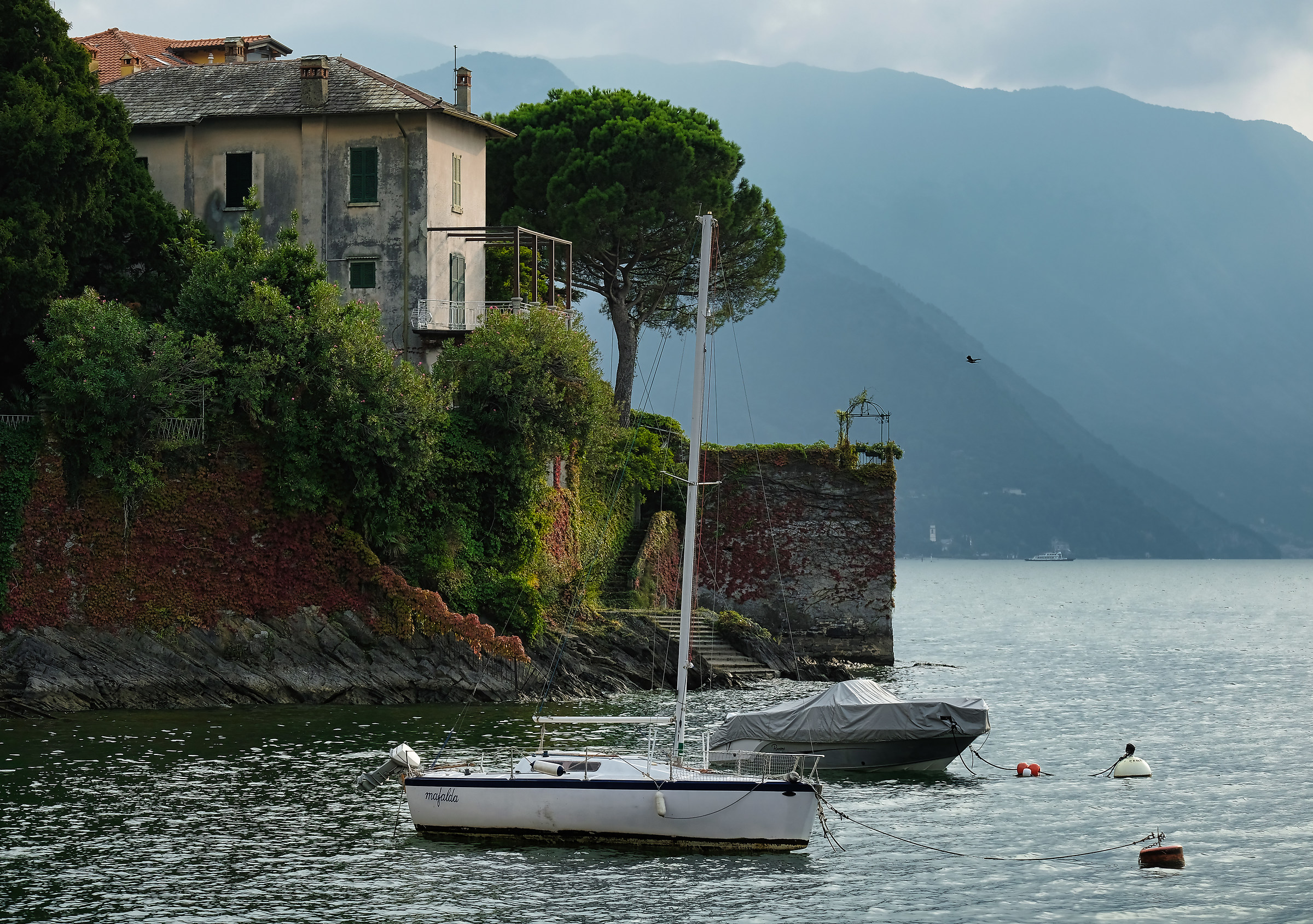 Varenna near the sunset