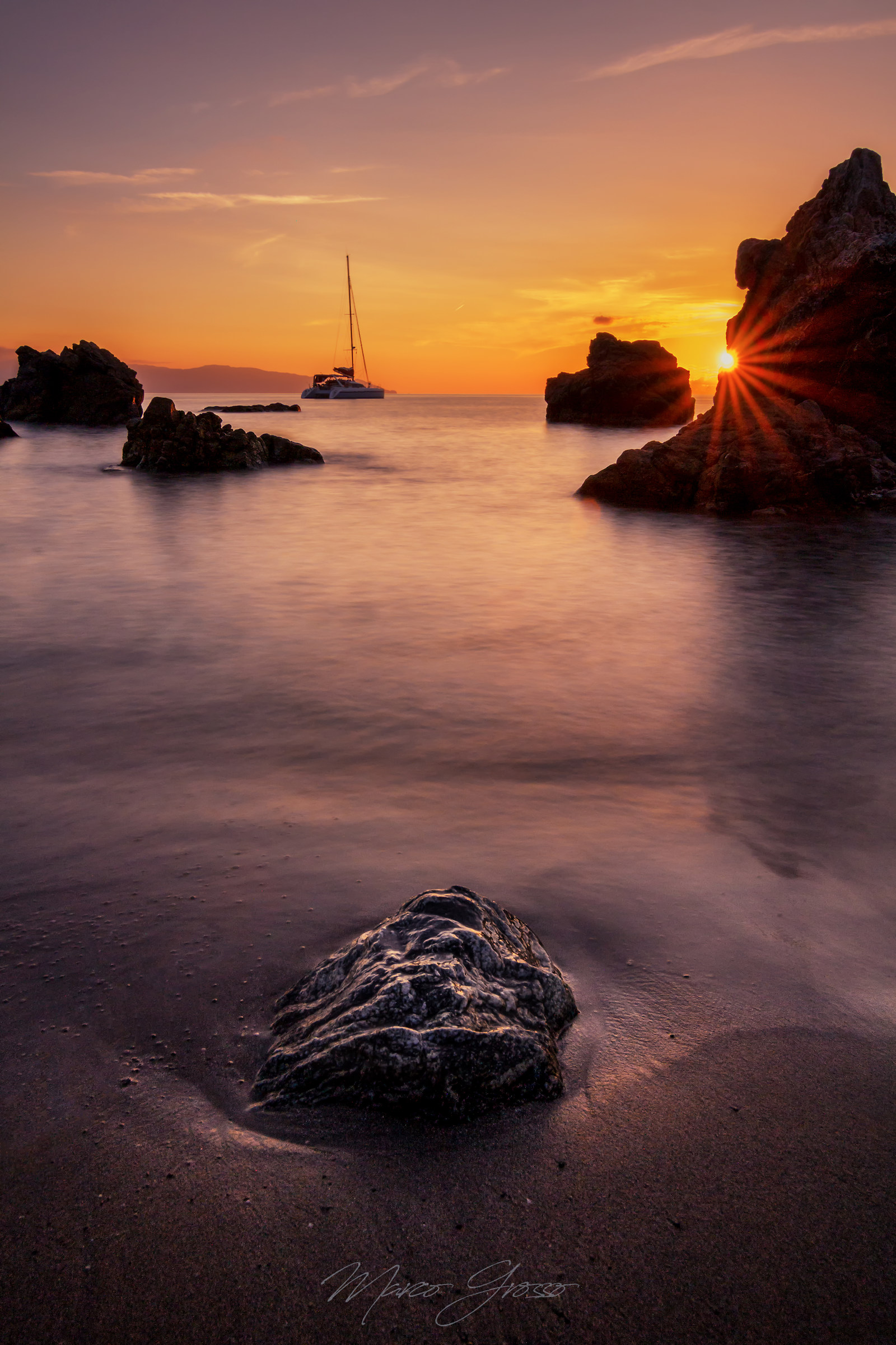 Tramonto a nascondino