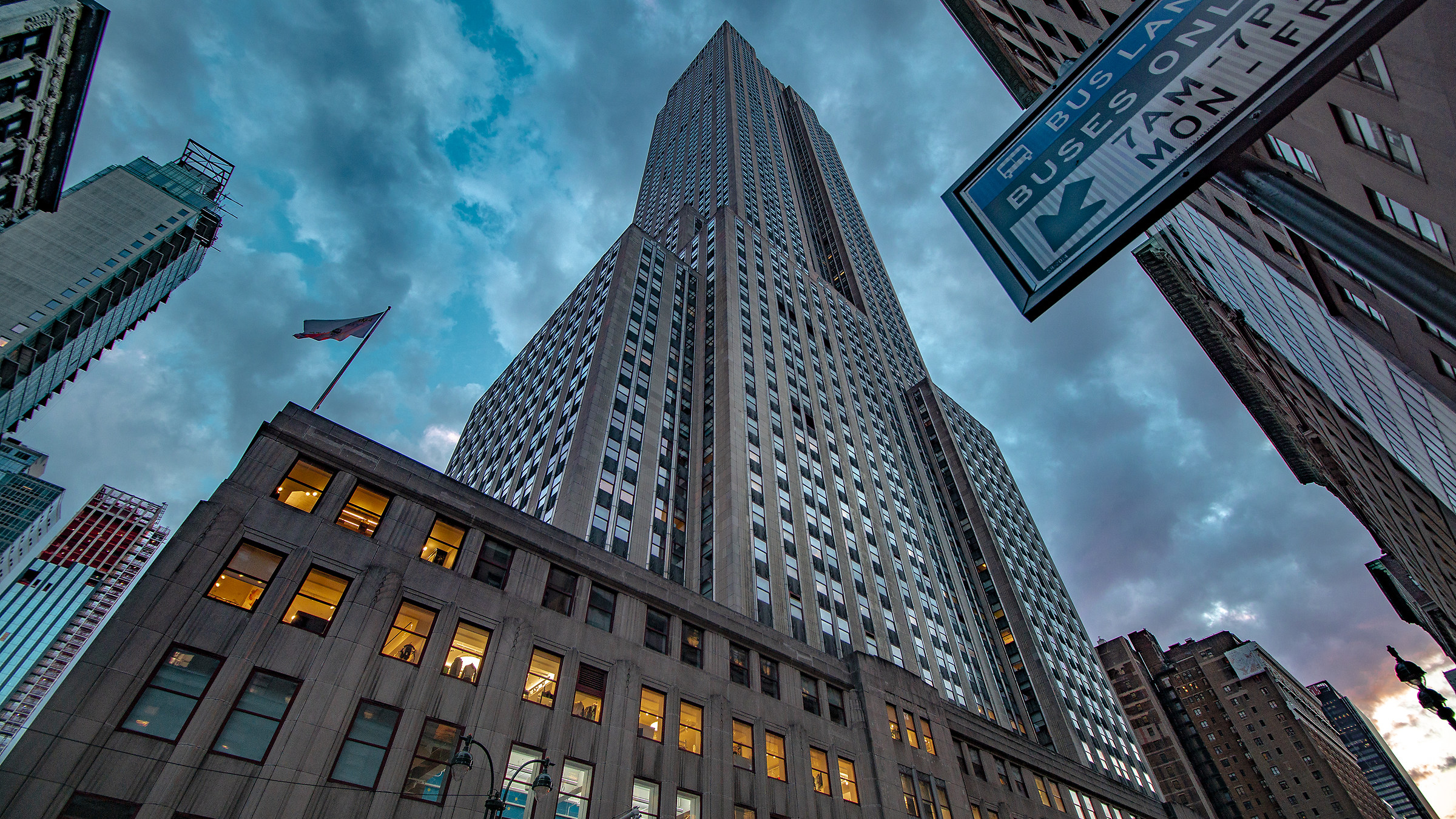 Look above your head...