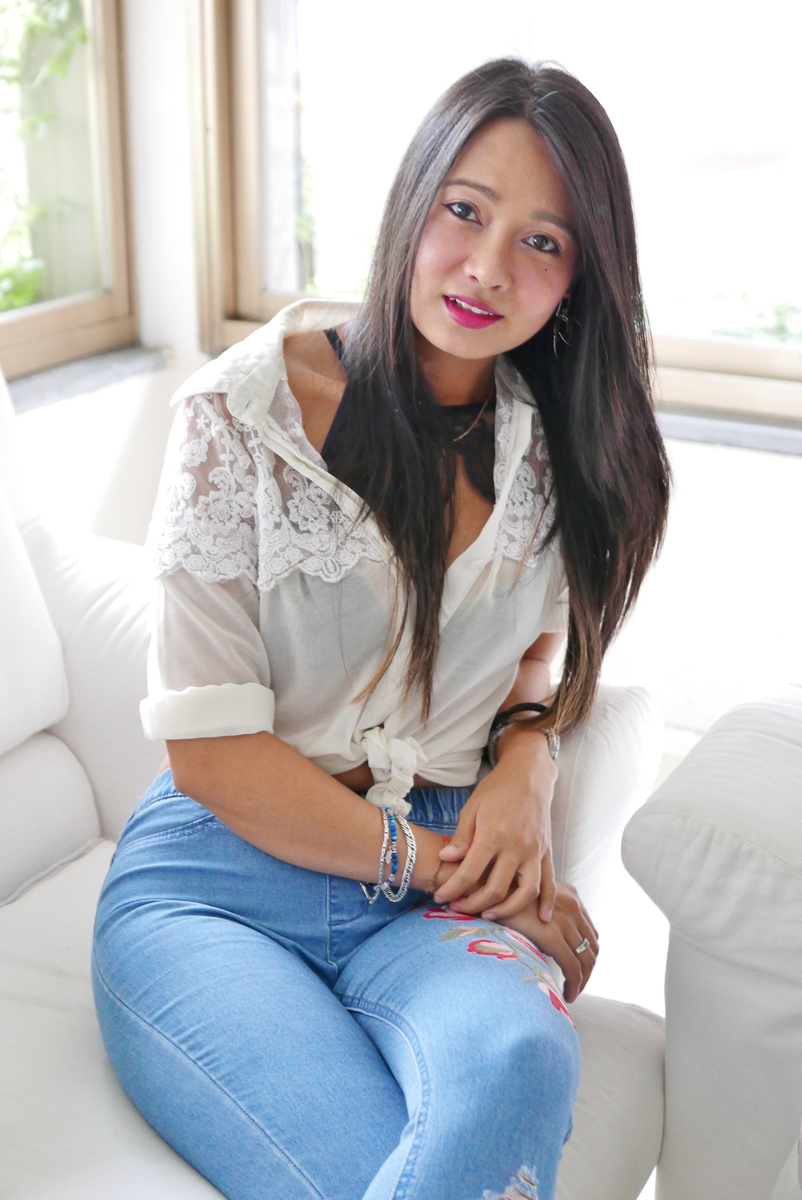 The sweet Kikki with a sad look.