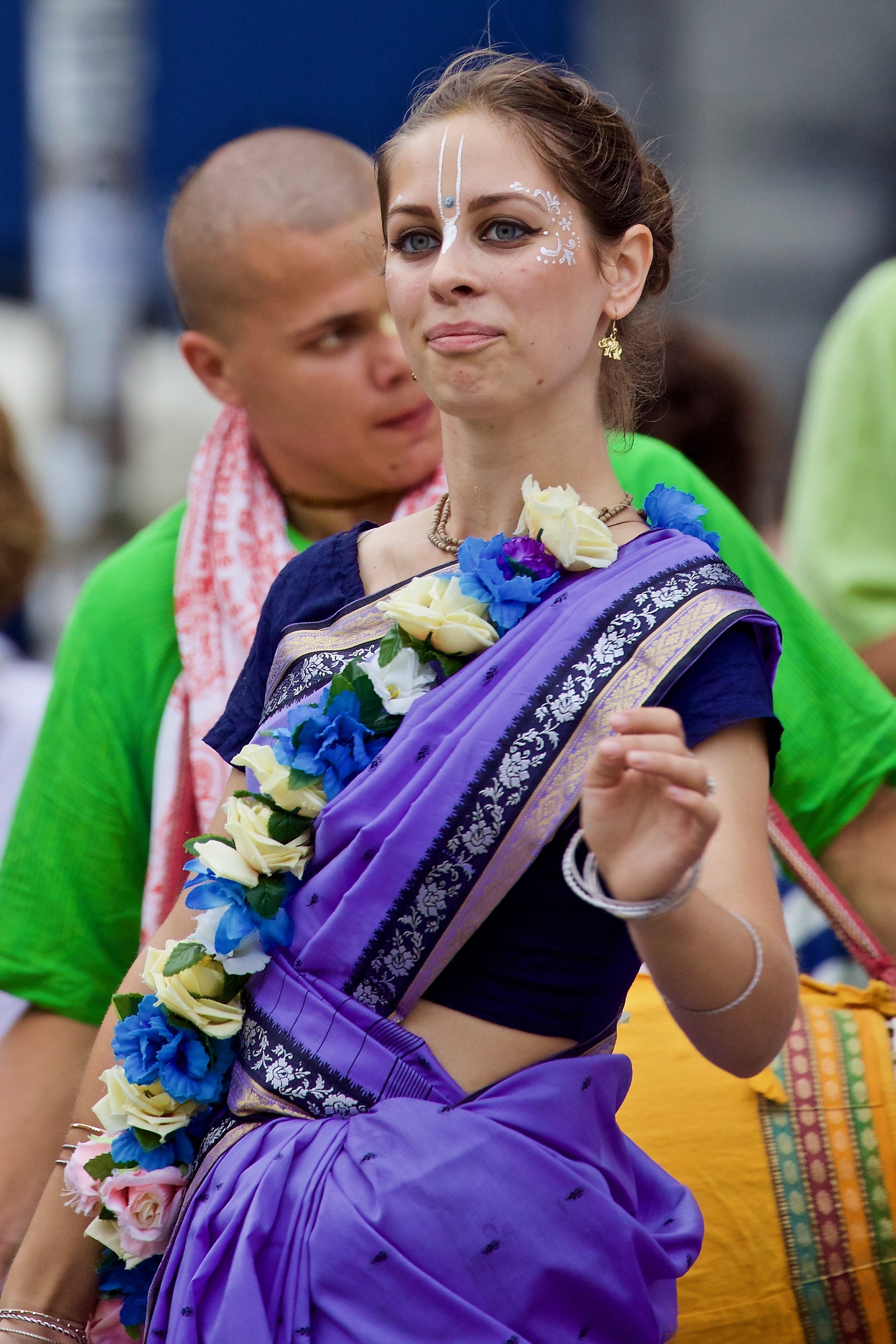 un viso molto delicato