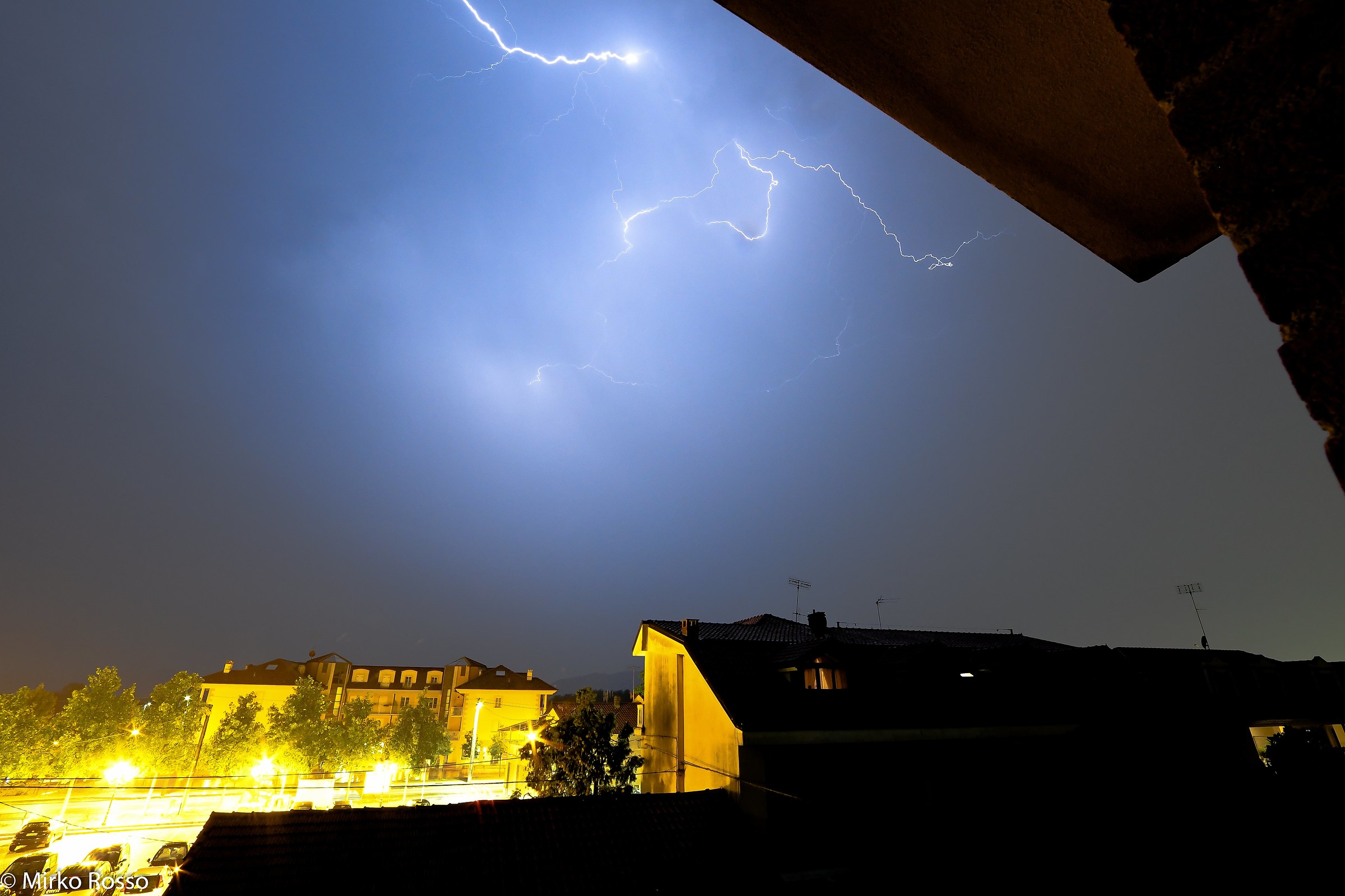 Lightning in Castelrosso