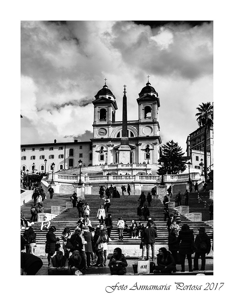 Trinity of the mountains and its famous staircase