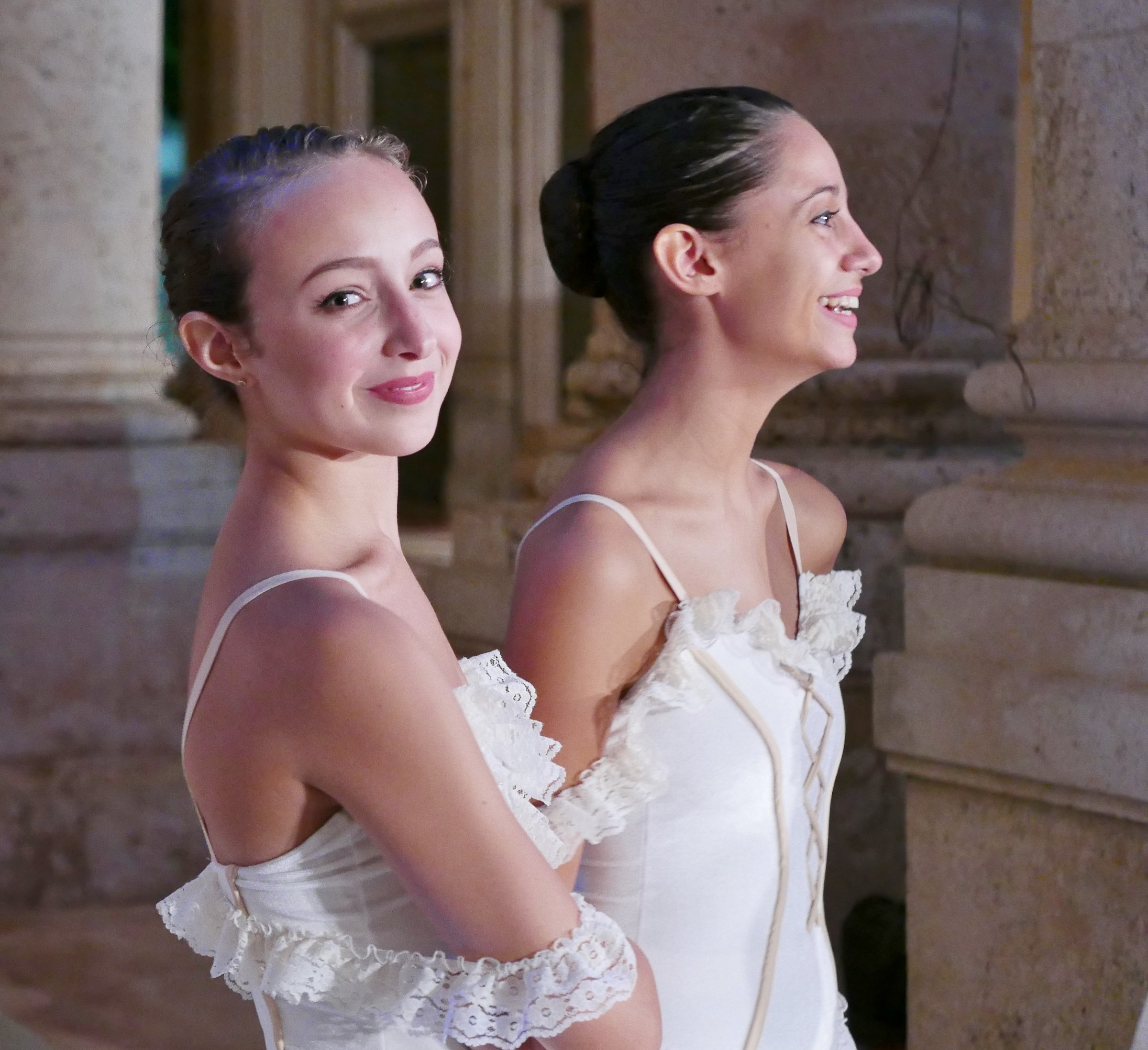 Tensione prima del debutto.